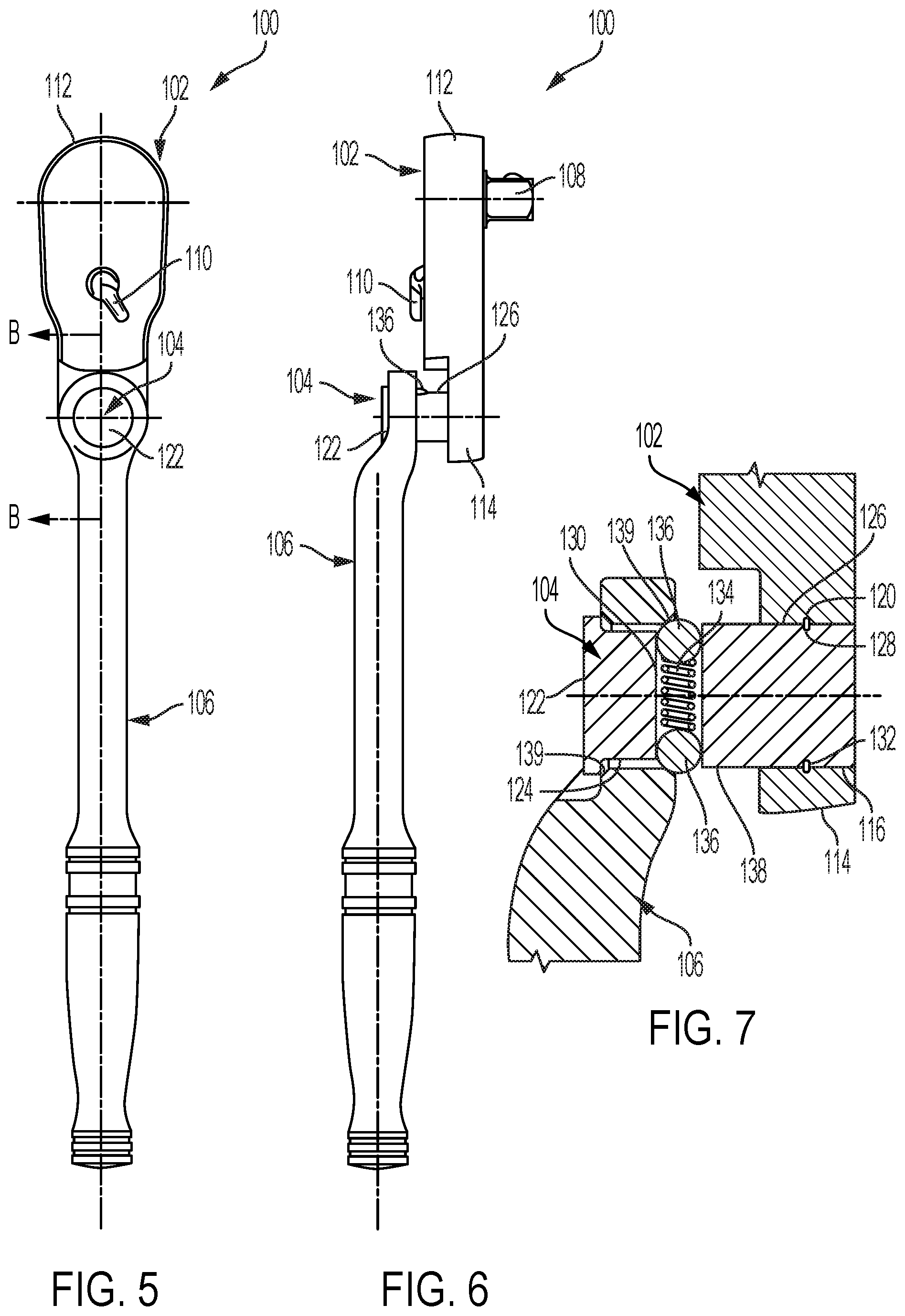 Patent US11772247 Figure 3 – Indexable ratchet tool