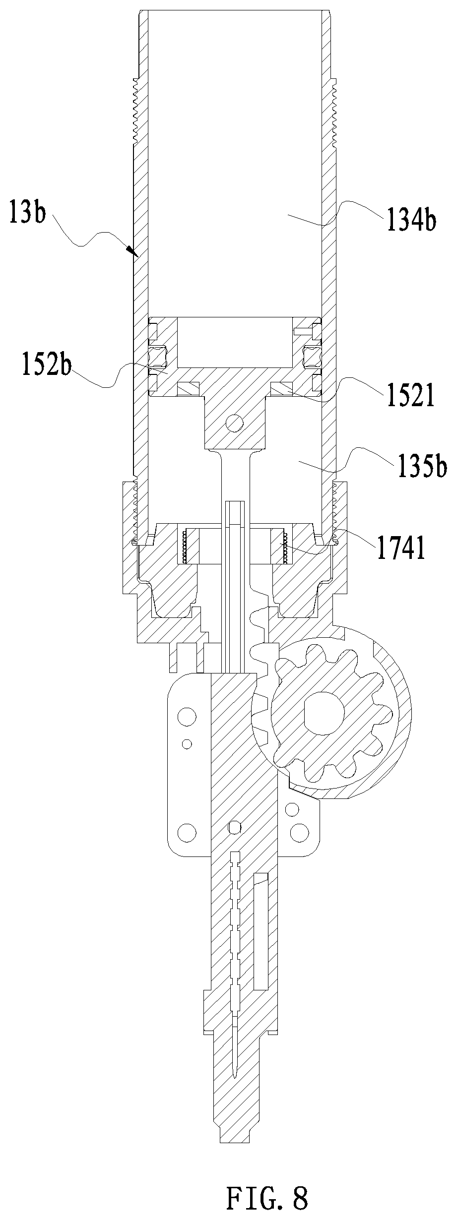 Patent US11772250 Figure 8 – Nail gun