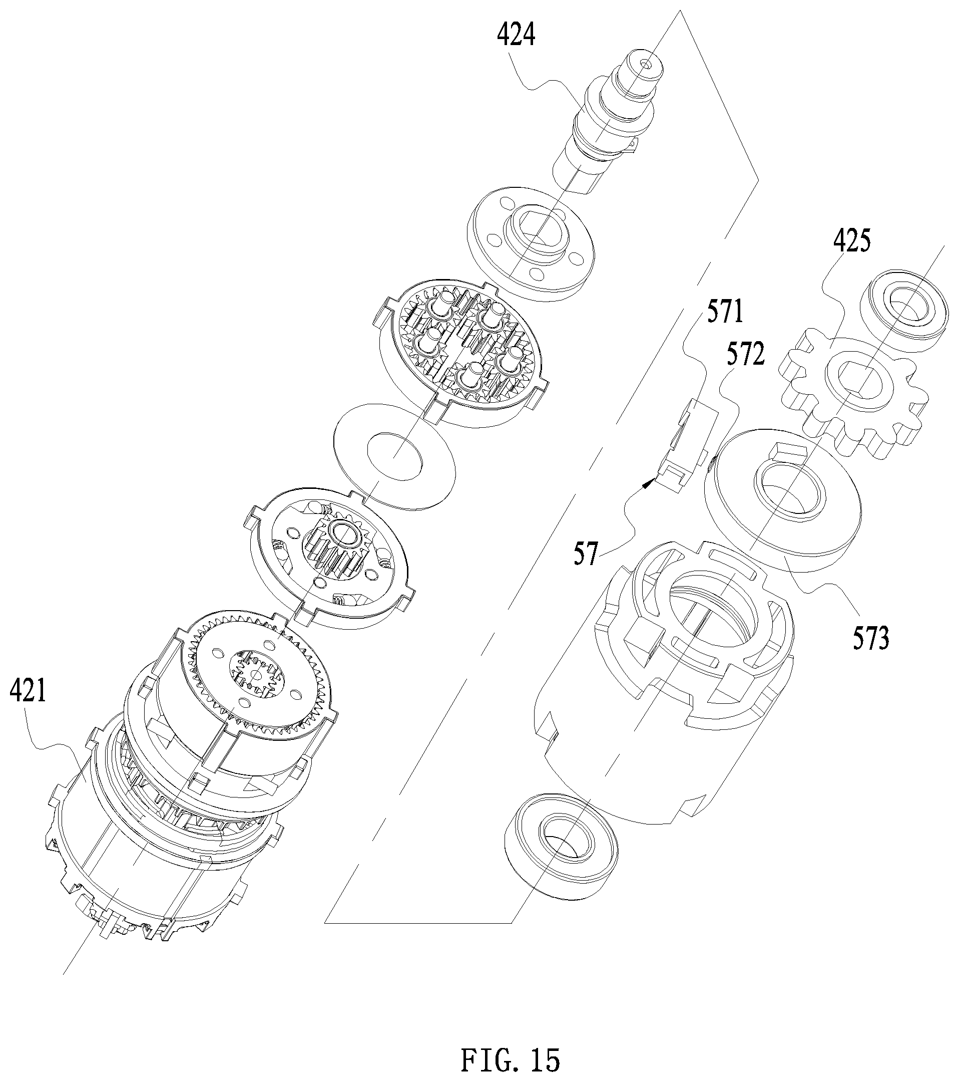 Patent US11772250 Figure 15 – Nail gun