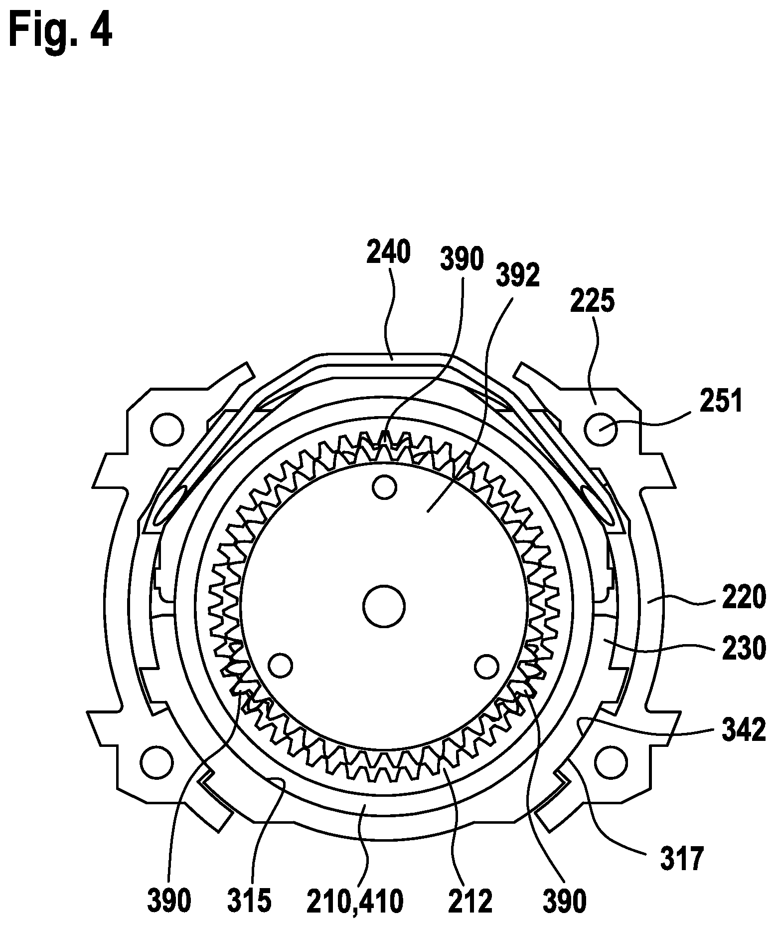 Patent US11772253 Figure 4 – Portable power tool having a shiftable transmission