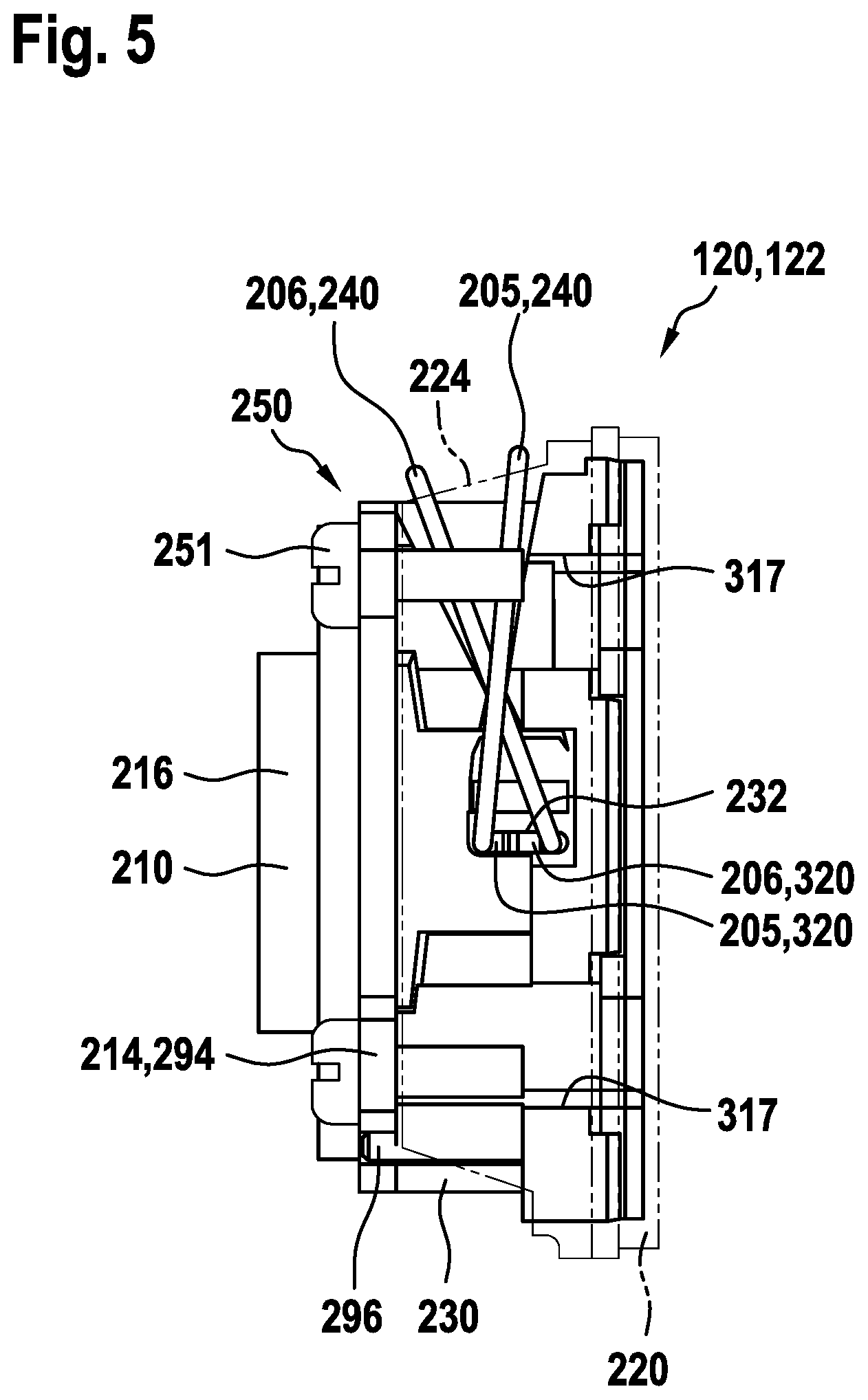 Patent US11772253 Figure 5 – Portable power tool having a shiftable transmission
