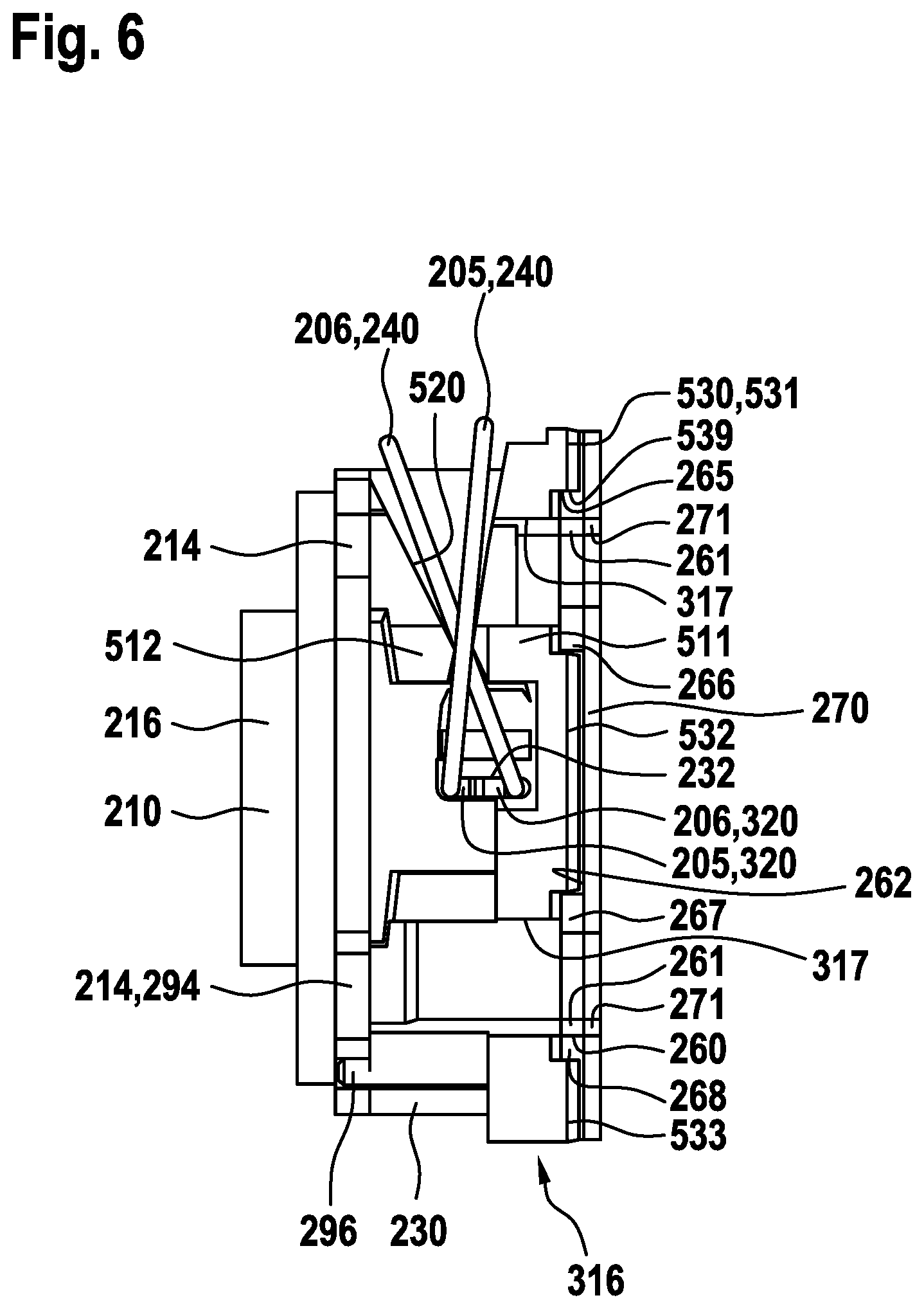 Patent US11772253 Figure 6 – Portable power tool having a shiftable transmission