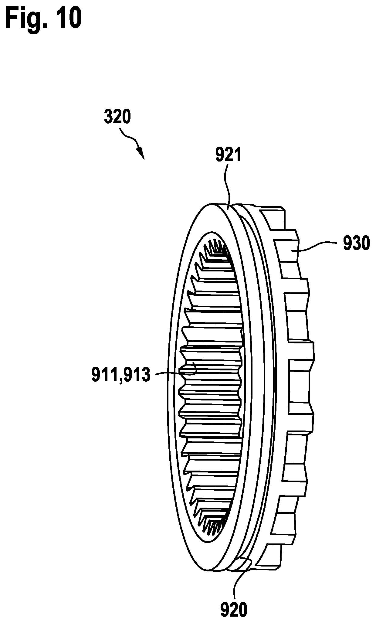 Patent US11772253 Figure 10 – Portable power tool having a shiftable transmission