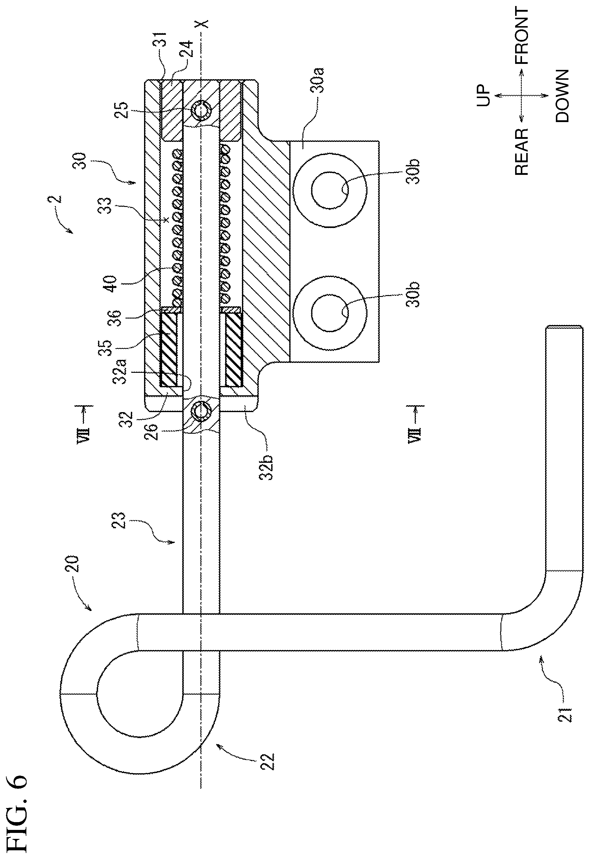 Patent US11772254 Figure 6 – Power tool and hook