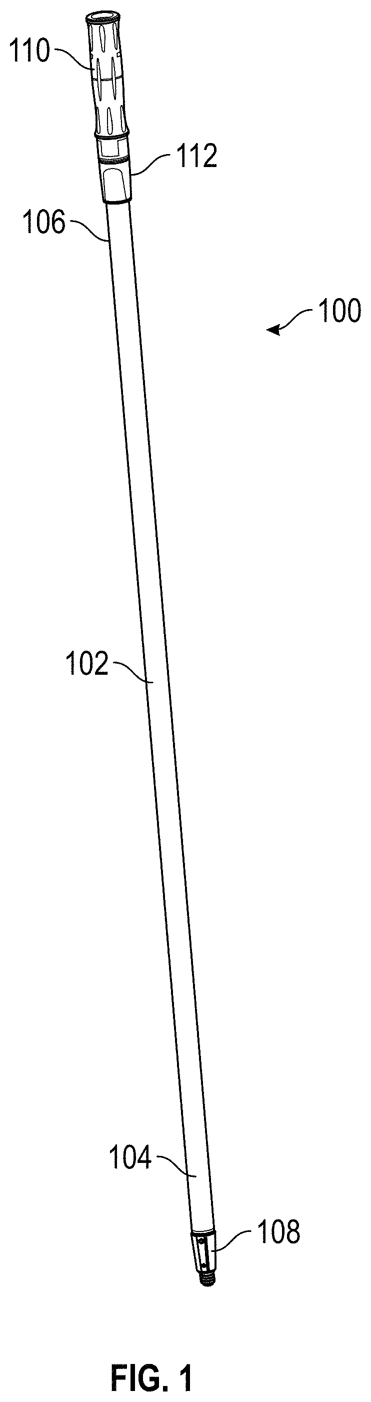 Patent US11772256 Figure 1 – Dual ended handle for an implement