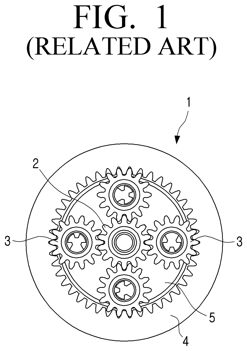 Patent US11772260 Figure 1 – Planetary gear transmission device and robot having the same
