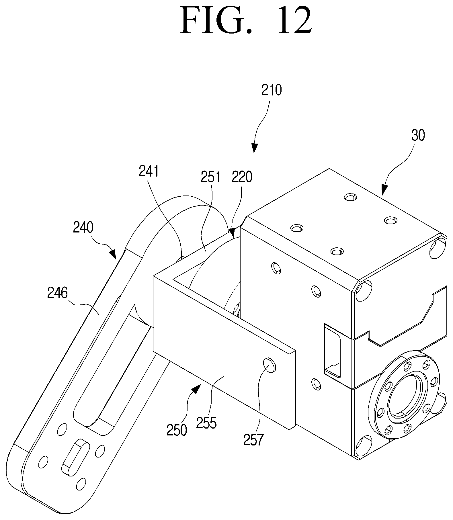 Patent US11772260 Figure 12 – Planetary gear transmission device and robot having the same