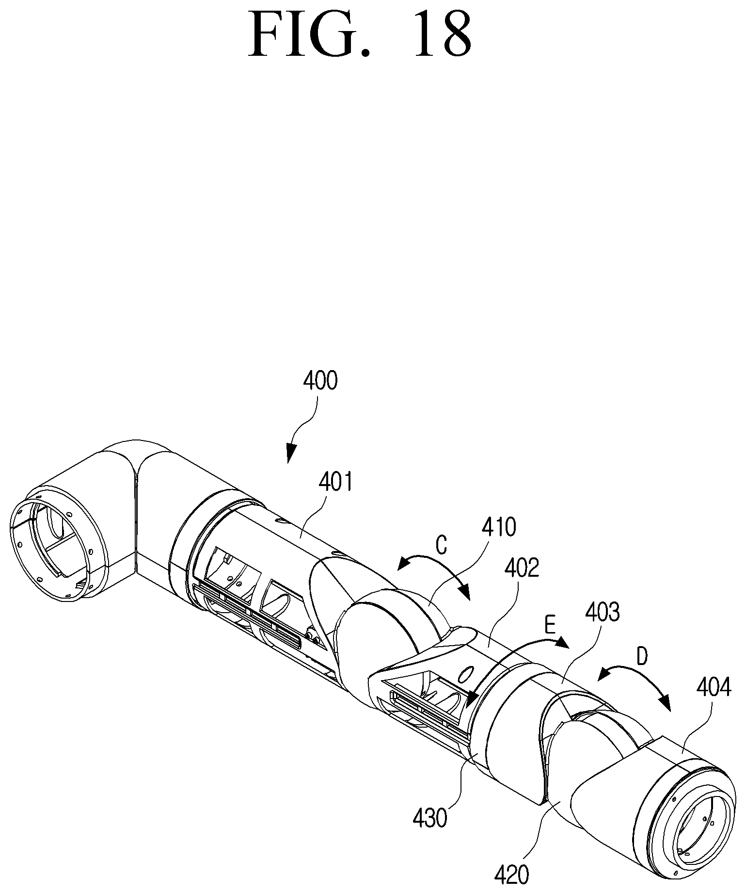 Patent US11772260 Figure 18 – Planetary gear transmission device and robot having the same