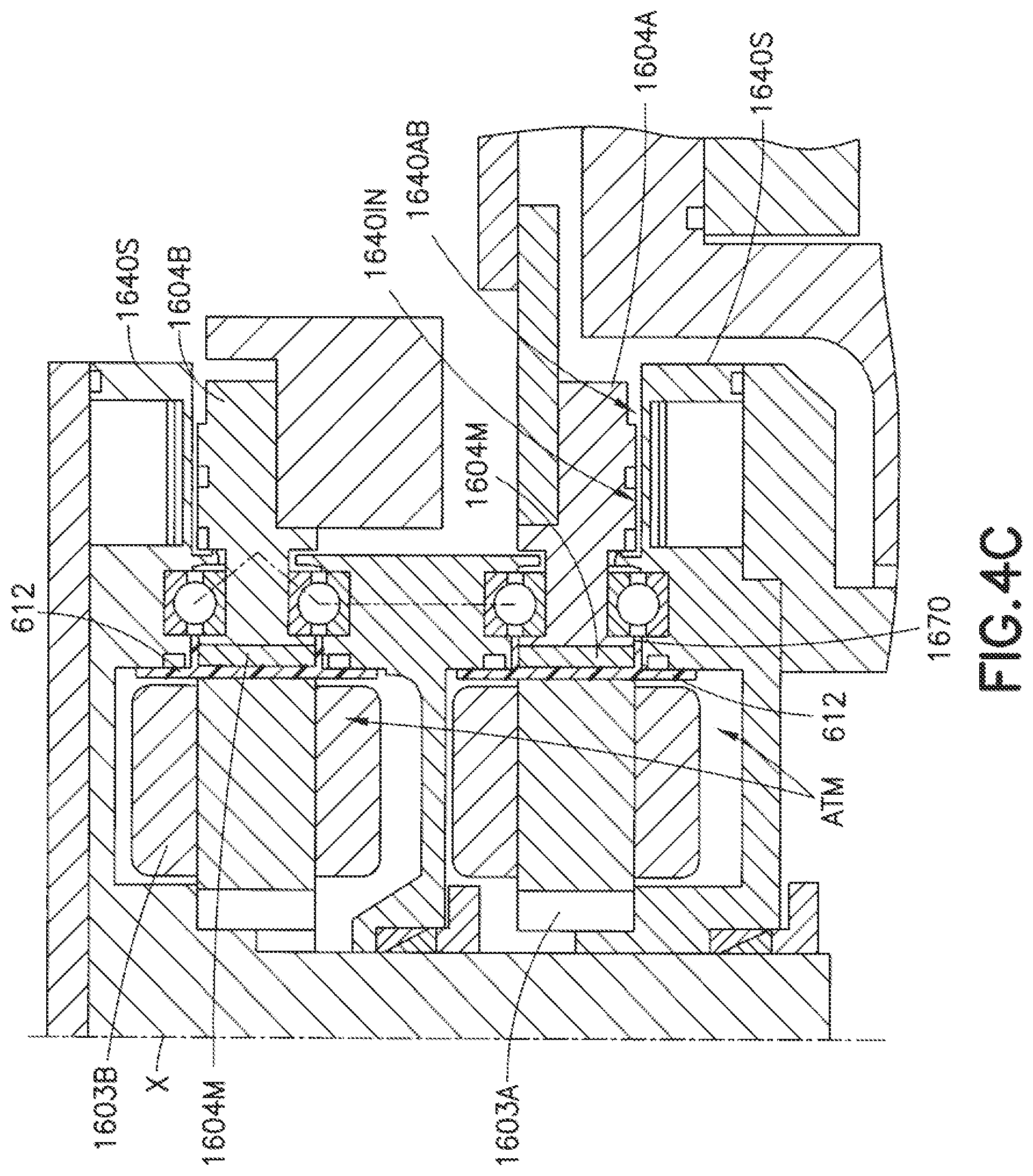 Patent US11772261 Figure 6 – Compact direct drive spindle