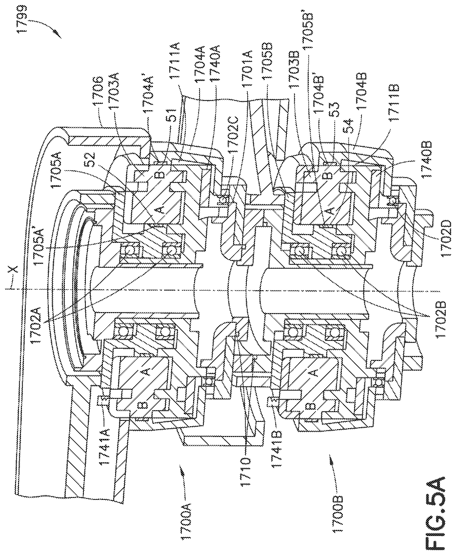 Patent US11772261 Figure 8 – Compact direct drive spindle