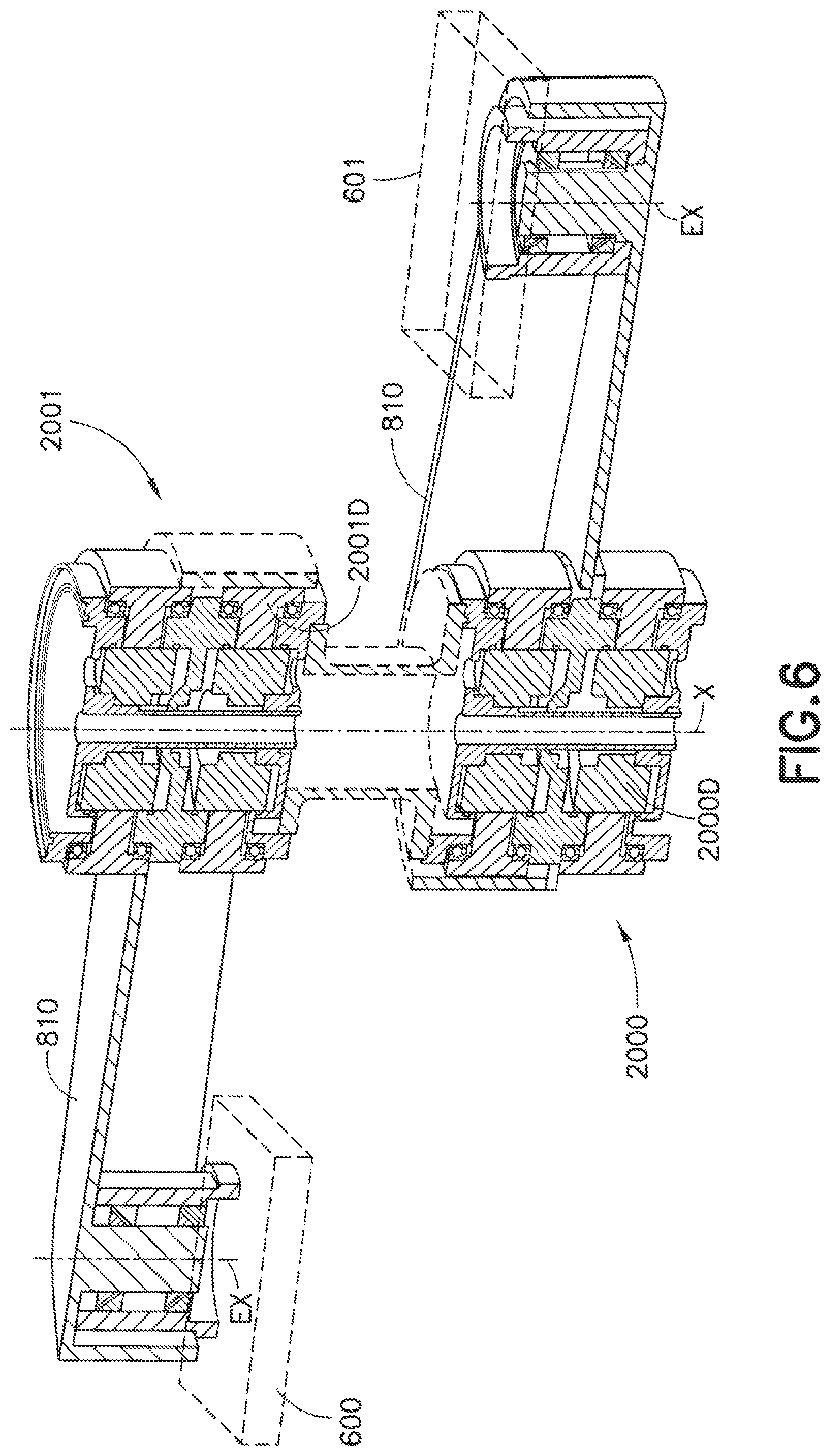 Patent US11772261 Figure 10 – Compact direct drive spindle