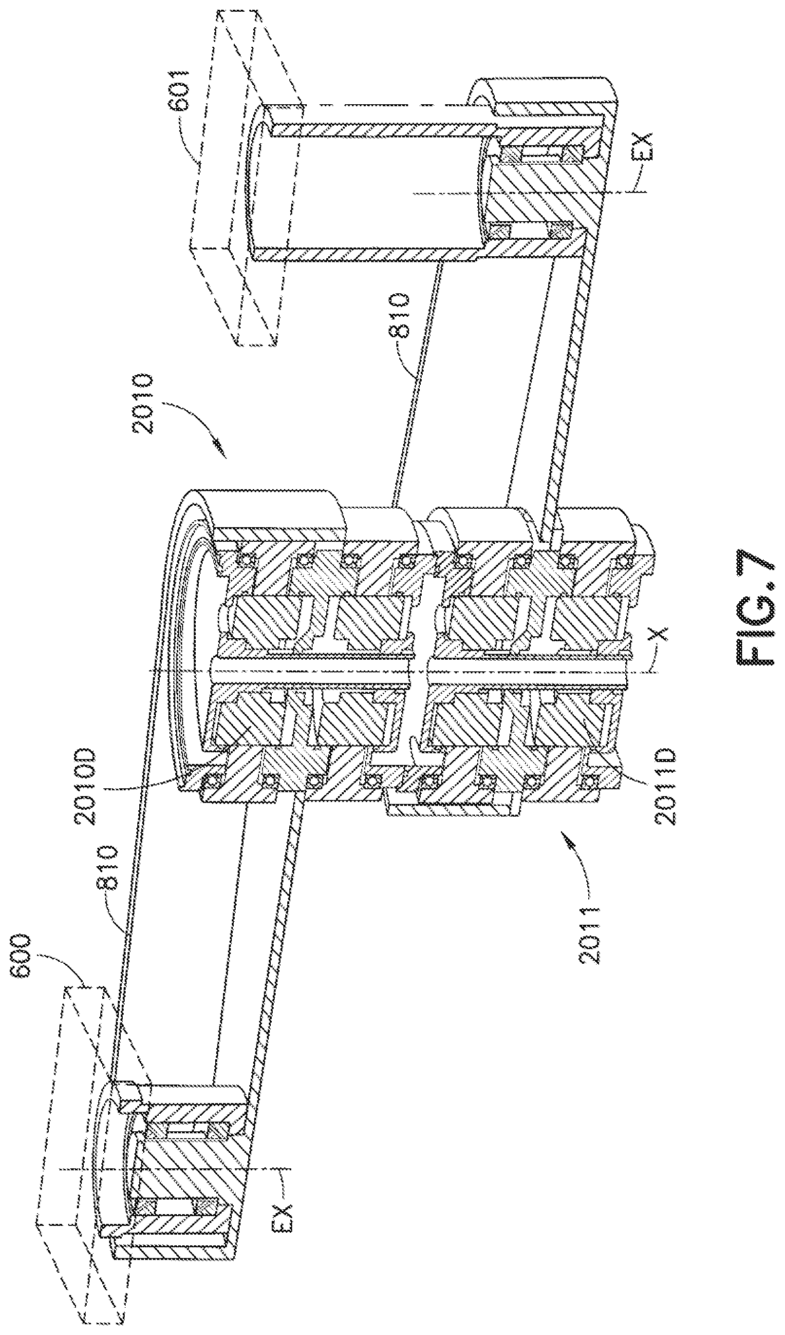 Patent US11772261 Figure 11 – Compact direct drive spindle