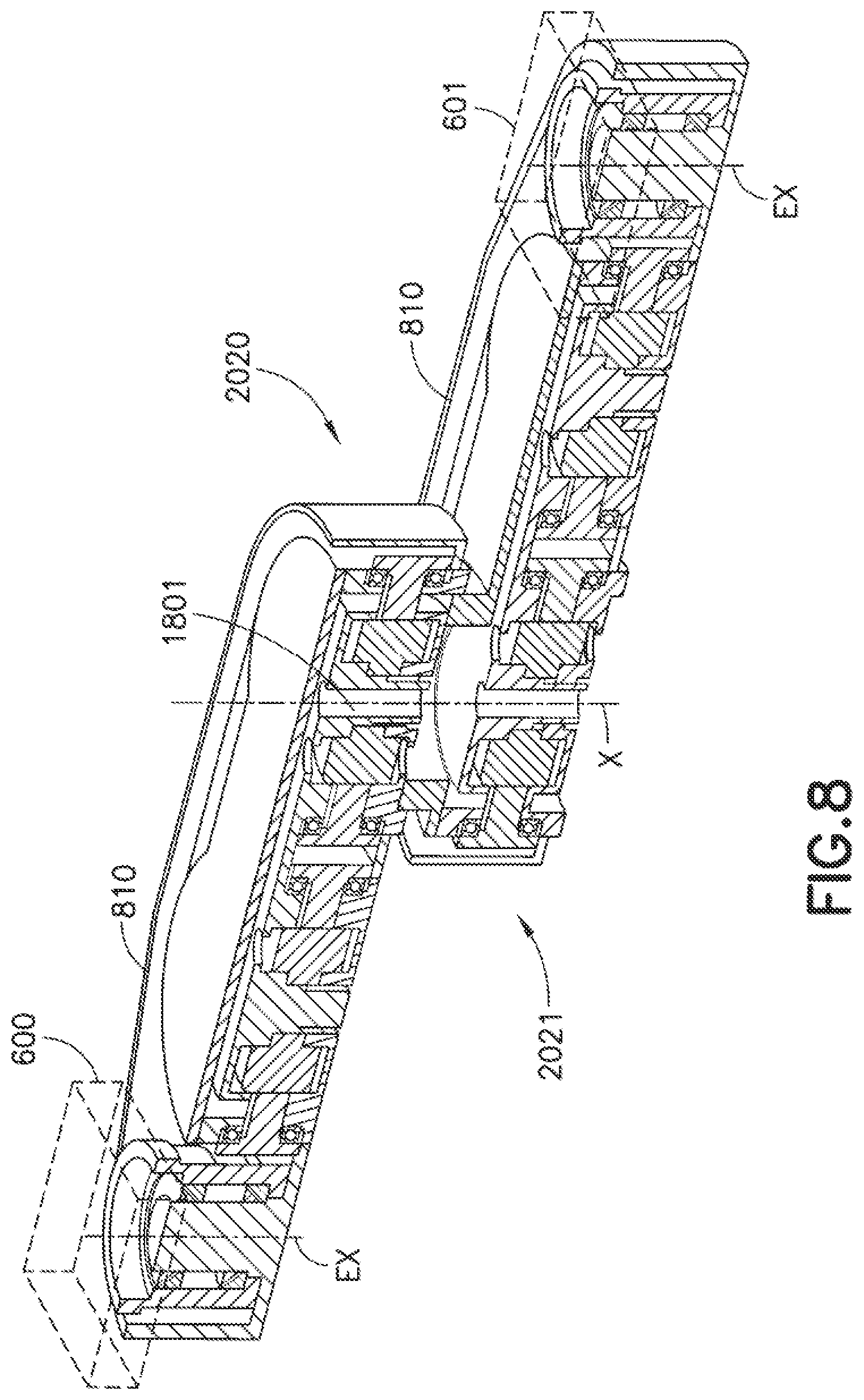 Patent US11772261 Figure 12 – Compact direct drive spindle