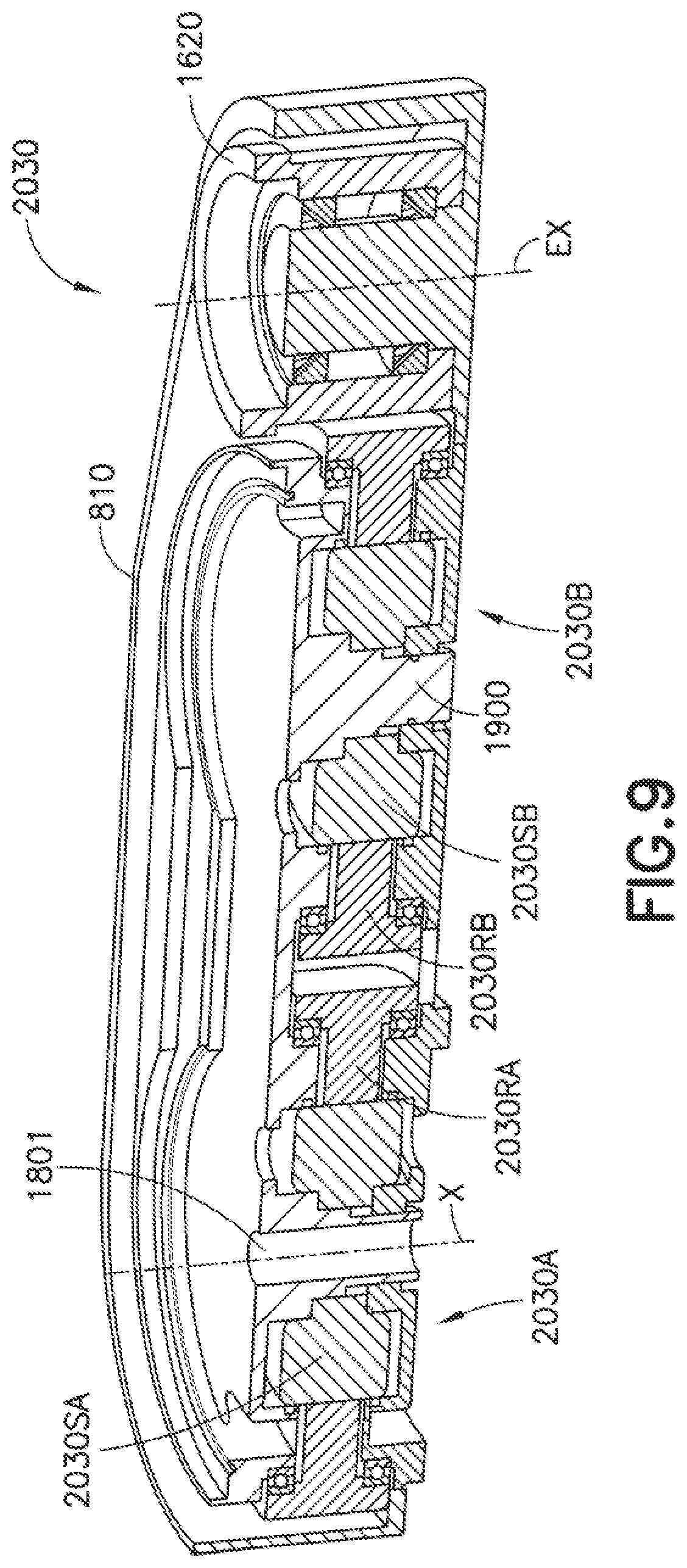 Patent US11772261 Figure 13 – Compact direct drive spindle
