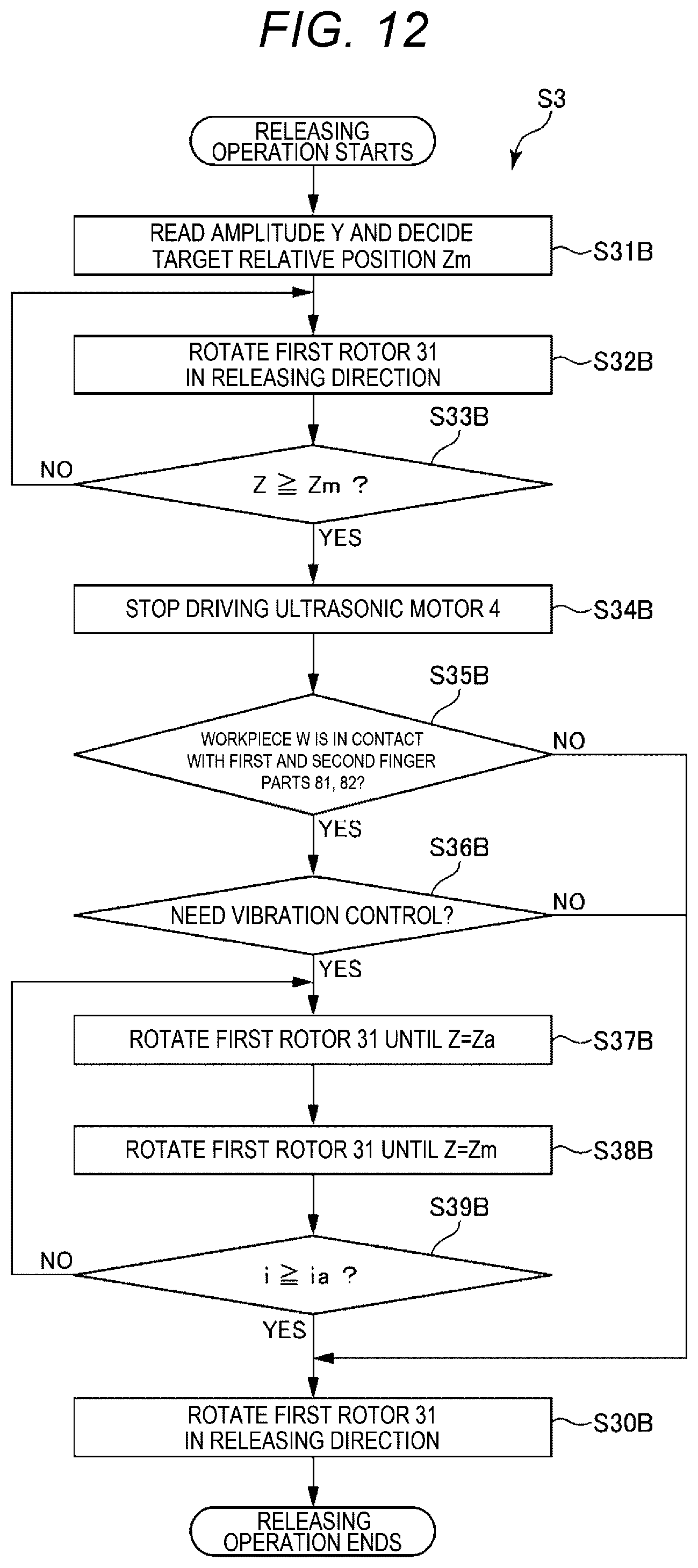 Patent US11772263 Figure 12 – Method for driving hand, and hand