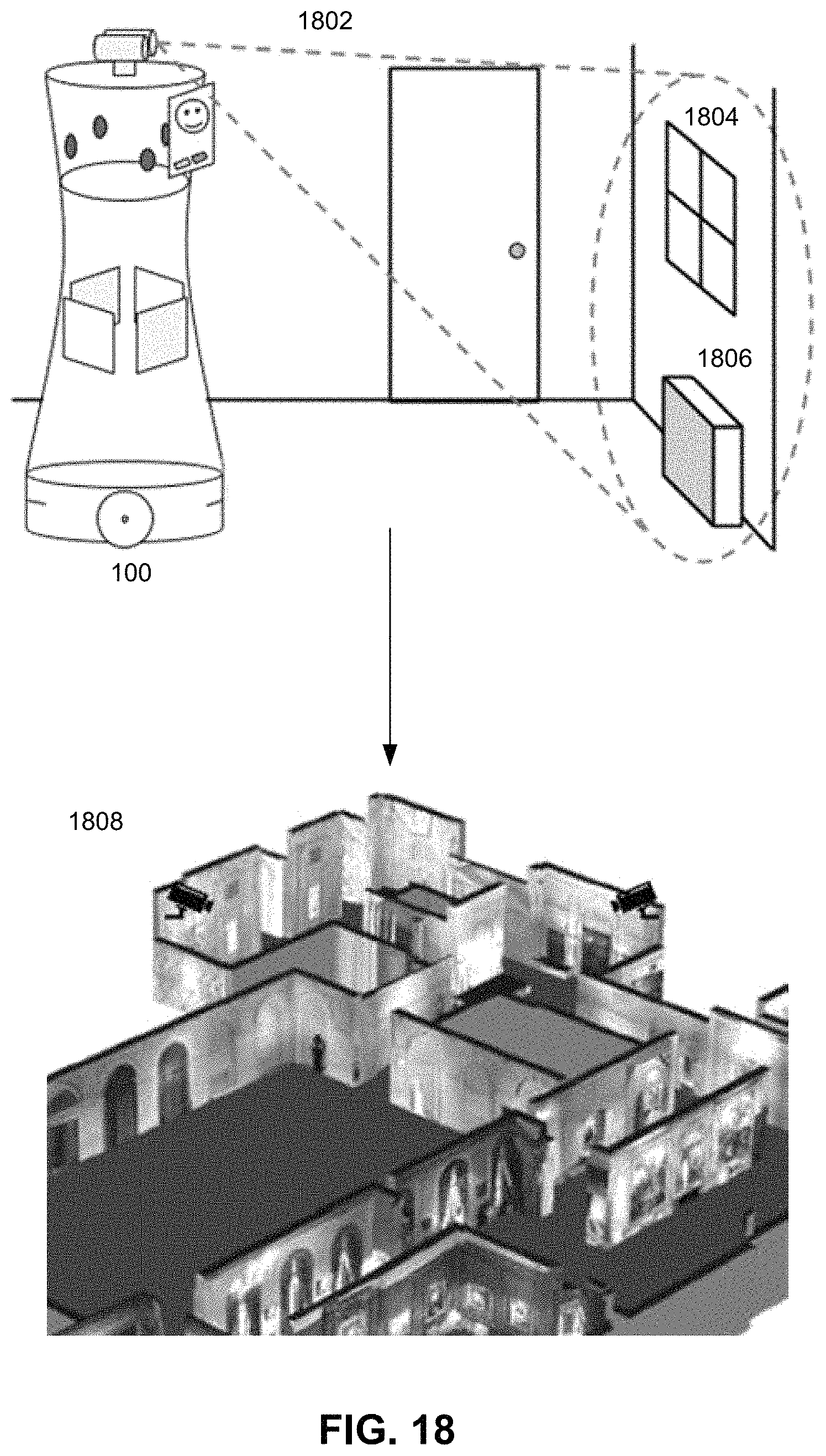 Patent US11772270 Figure 17 – Inventory management by mobile robot