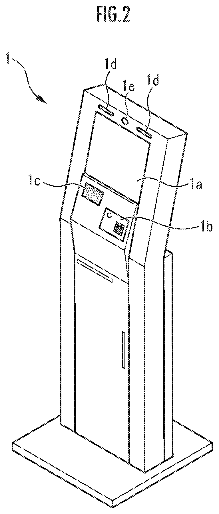 Patent US11772274 Figure 2 – Guide robot control device, guidance system using same, and guide robot control method