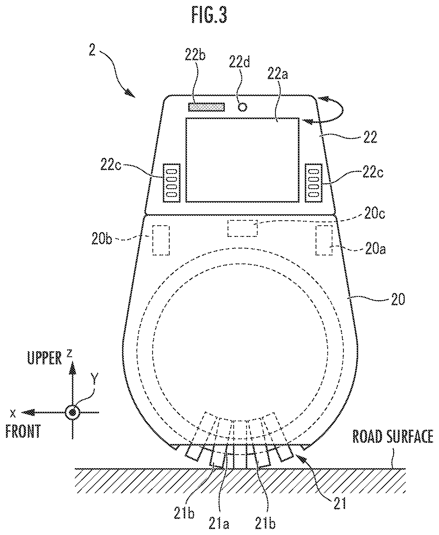 Patent US11772274 Figure 3 – Guide robot control device, guidance system using same, and guide robot control method