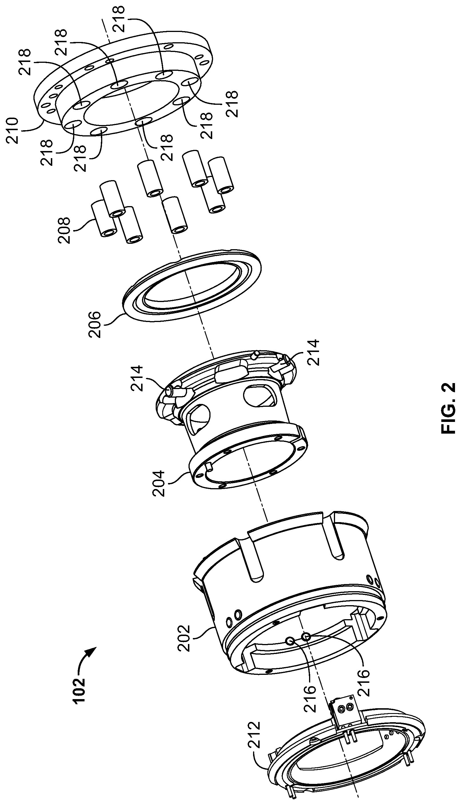 Patent US11772277 Figure 2 – Tool holders for robotic systems having collision detection