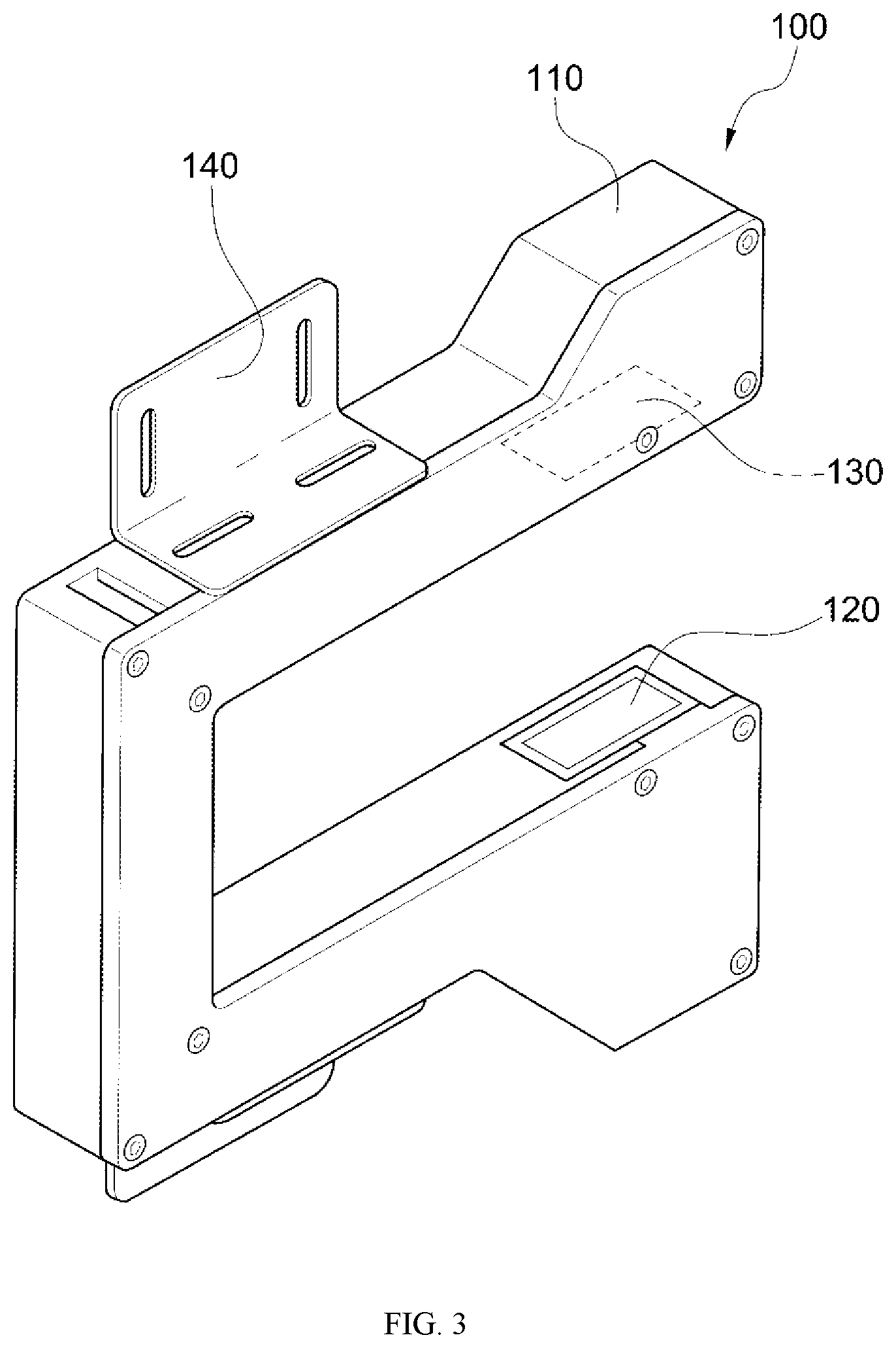 Patent US11772278 Figure 3 – End effector measuring module and end effector monitoring apparatus using the same