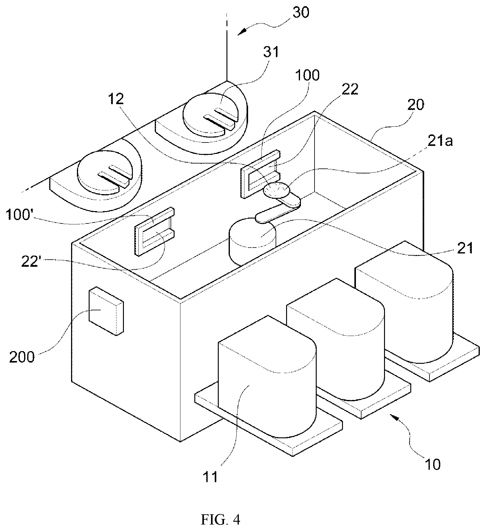Patent US11772278 Figure 4 – End effector measuring module and end effector monitoring apparatus using the same