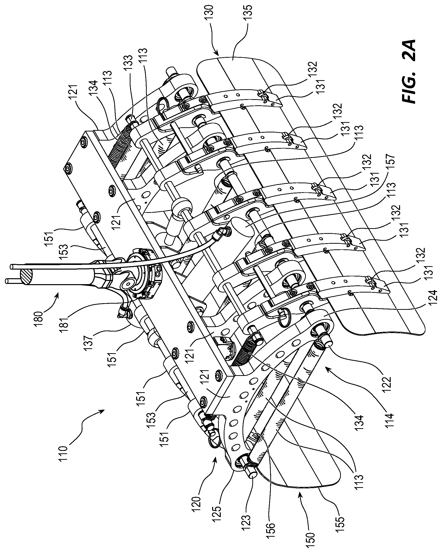 Patent US11772279 Figure 2 – Product stacking end of arm tool