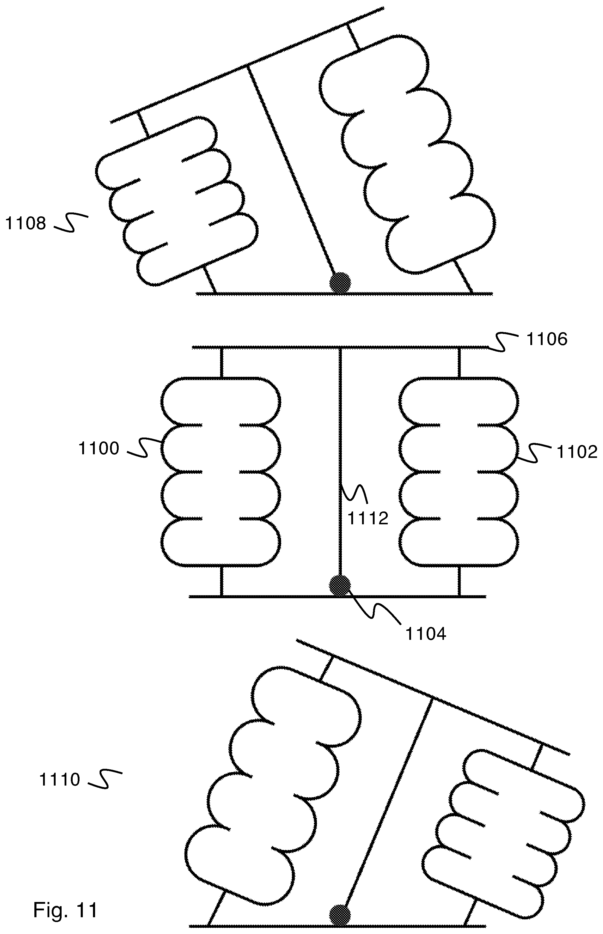 Patent US11772282 Figure 11 – Fluidic solar actuation system