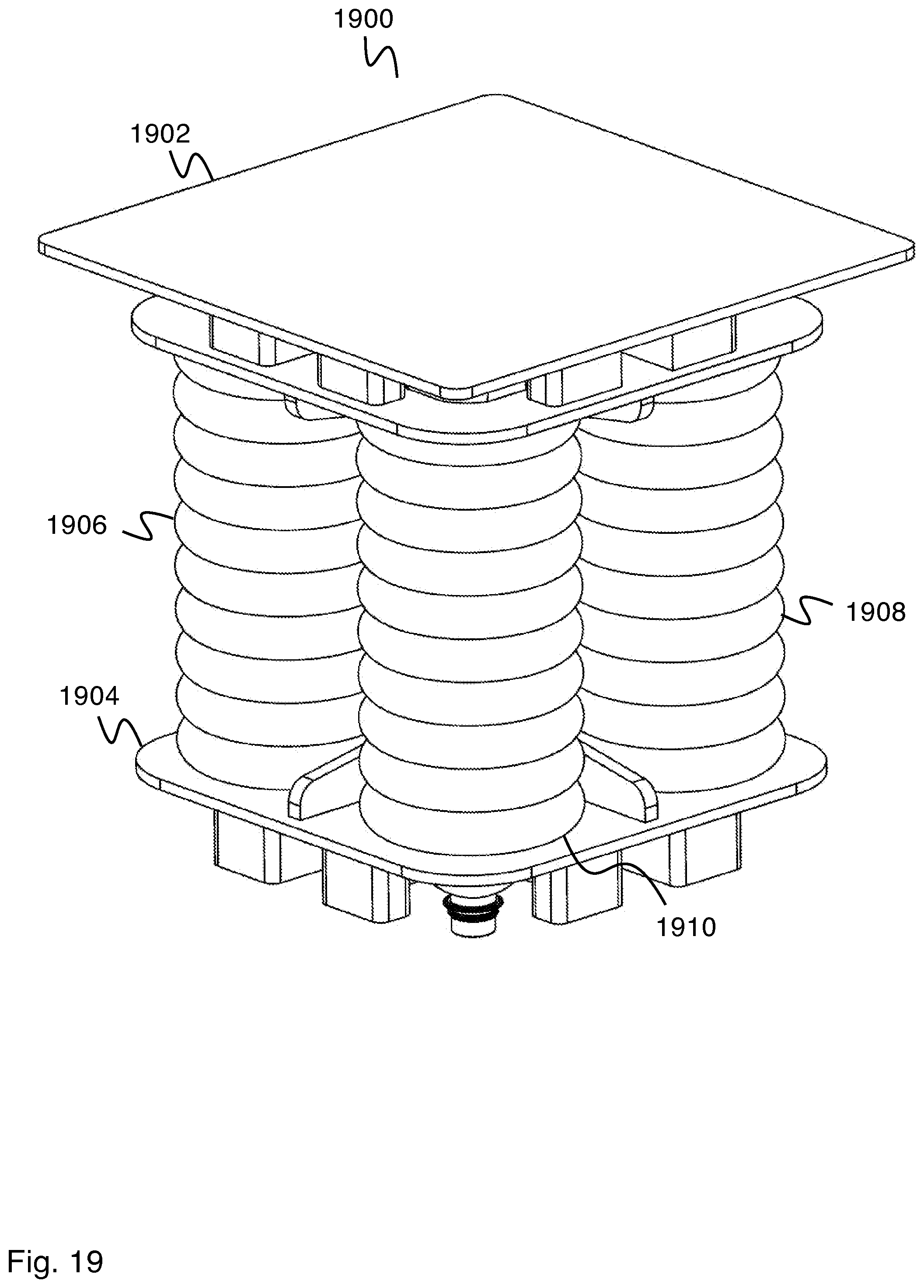 Patent US11772282 Figure 19 – Fluidic solar actuation system
