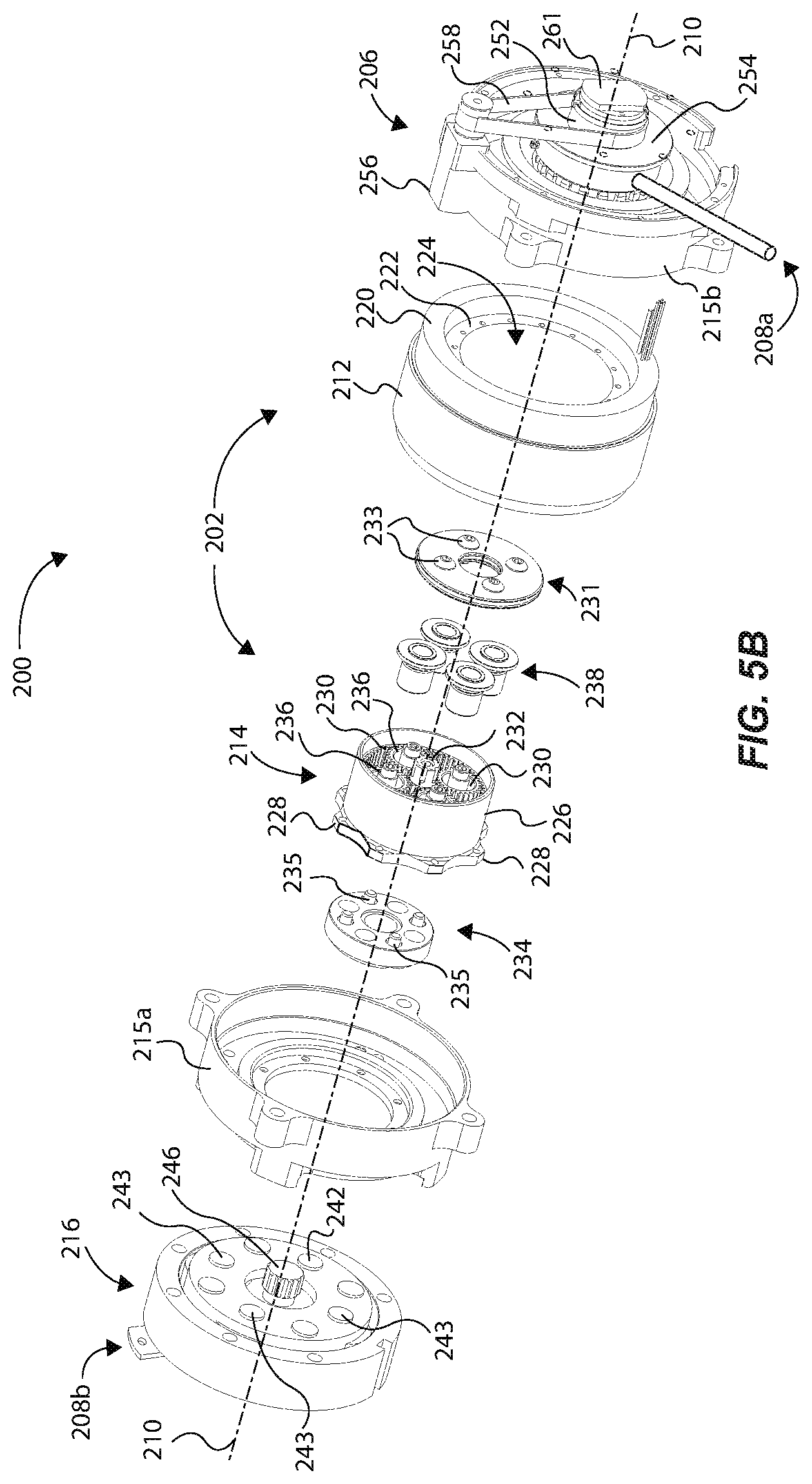 Patent US11772283 Figure 10 – Clutched joint modules having a quasi-passive elastic actuator for a robotic assembly