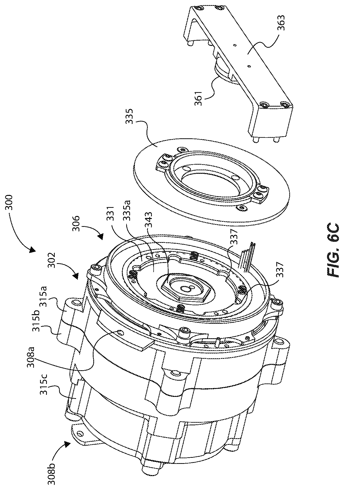 Patent US11772283 Figure 16 – Clutched joint modules having a quasi-passive elastic actuator for a robotic assembly