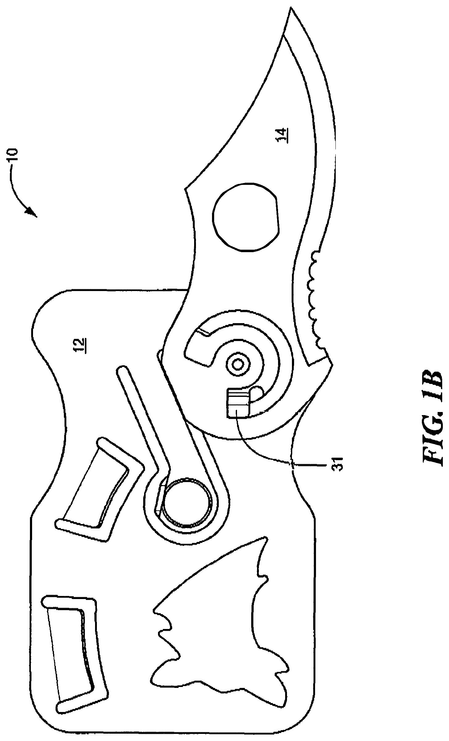 Patent US11772286 Figure 2 – Low profile pocket tool