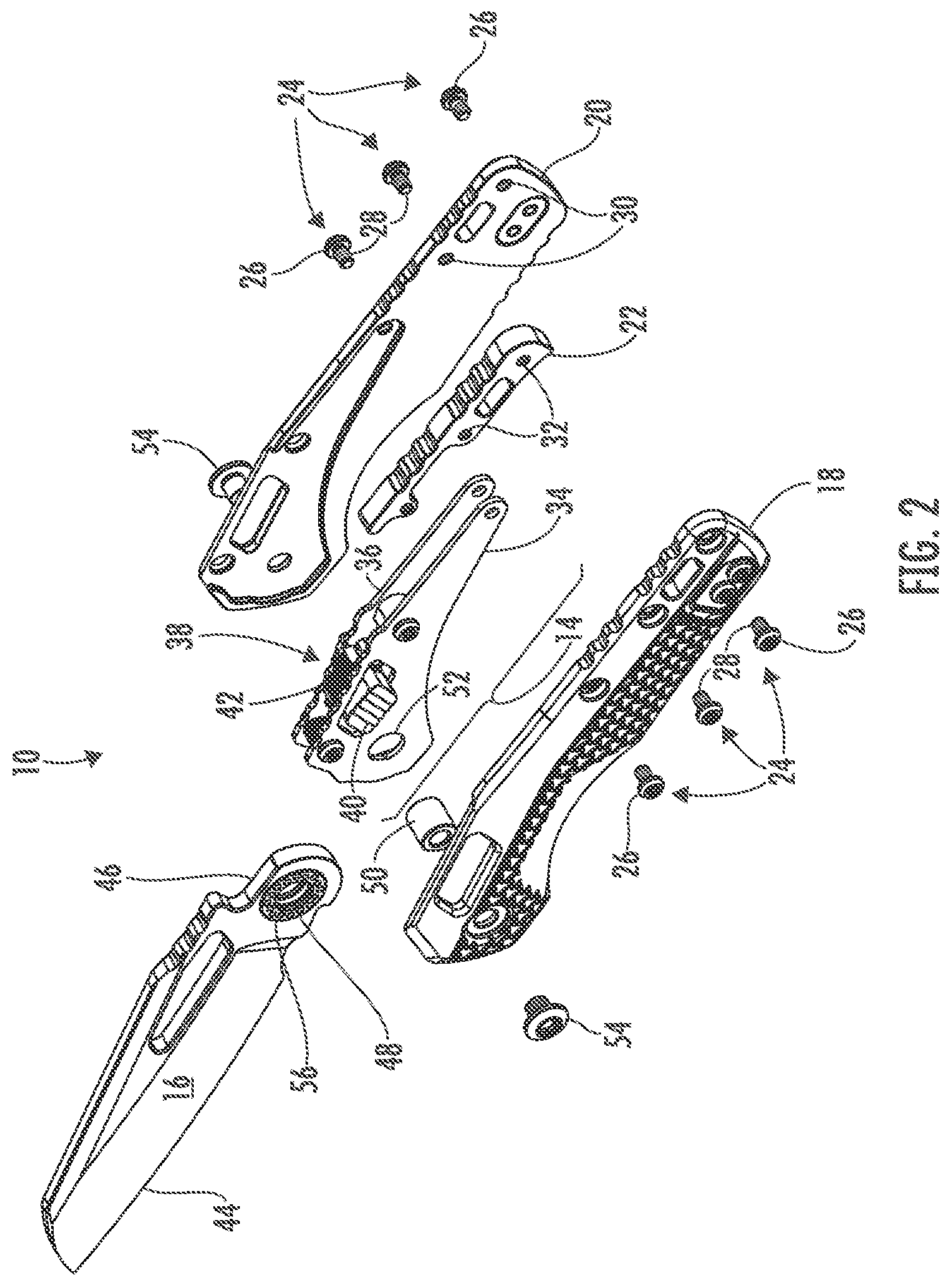 Patent US11772287 Figure 2 – Folding knife