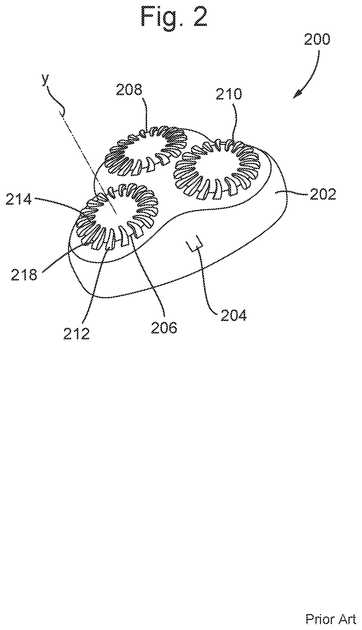 Patent US11772289 Figure 2 – Hair guide and hair cutting assembly