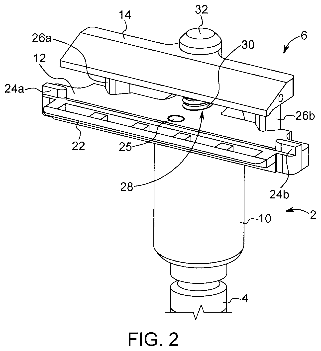 Patent US11772291 Figure 2 – Trimmer razor with cam track