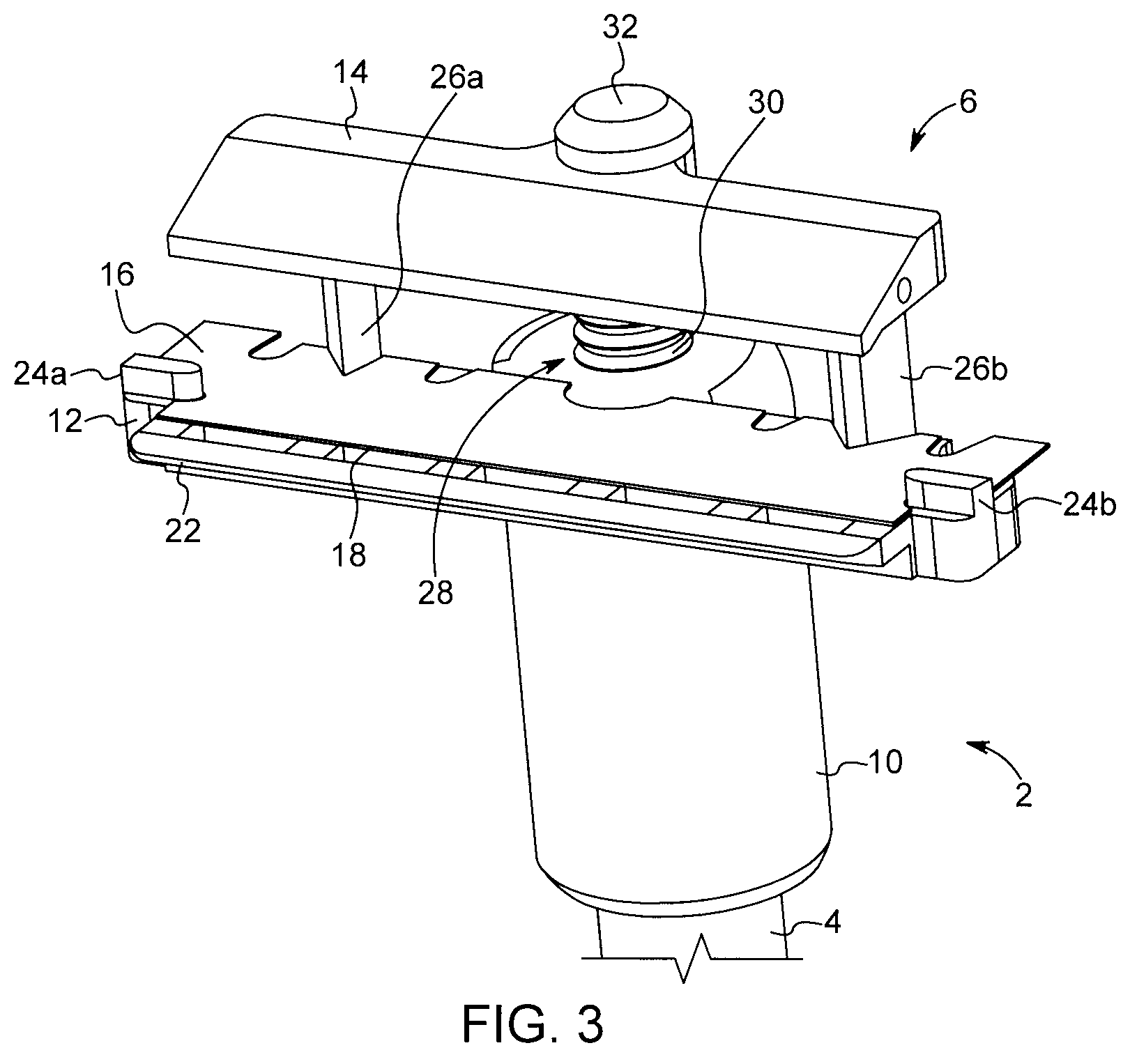 Patent US11772291 Figure 3 – Trimmer razor with cam track