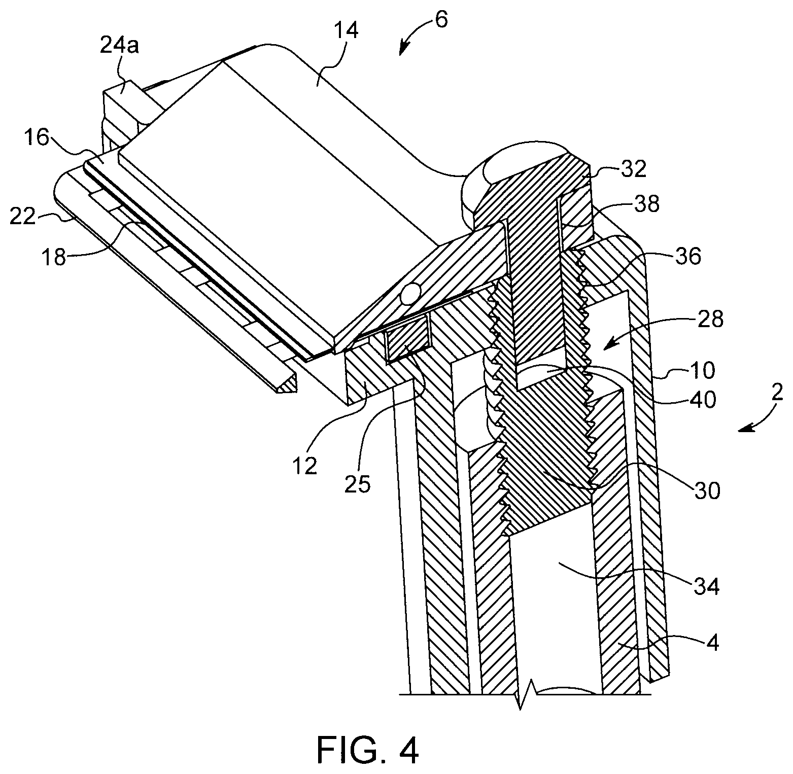 Patent US11772291 Figure 4 – Trimmer razor with cam track