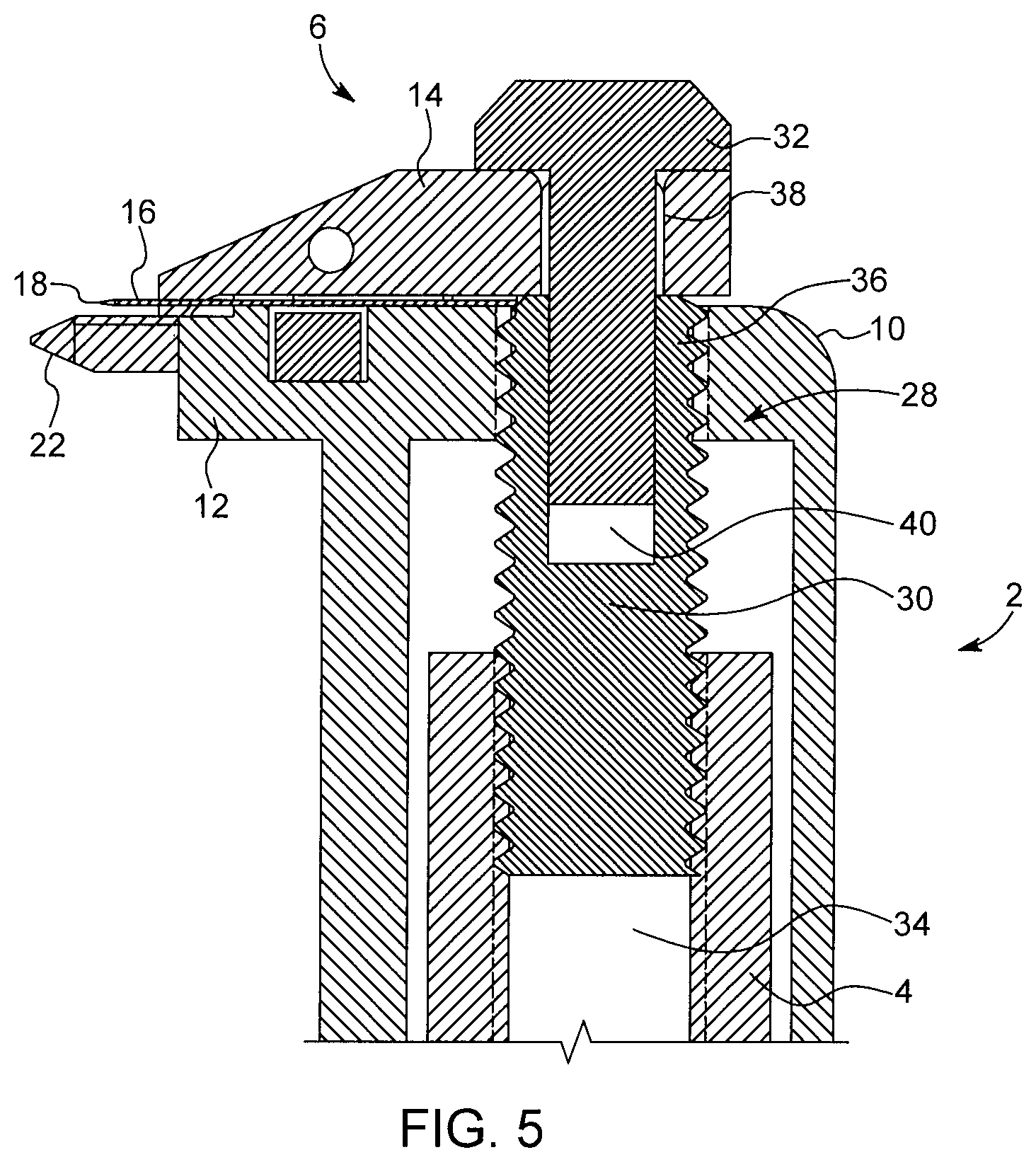 Patent US11772291 Figure 5 – Trimmer razor with cam track