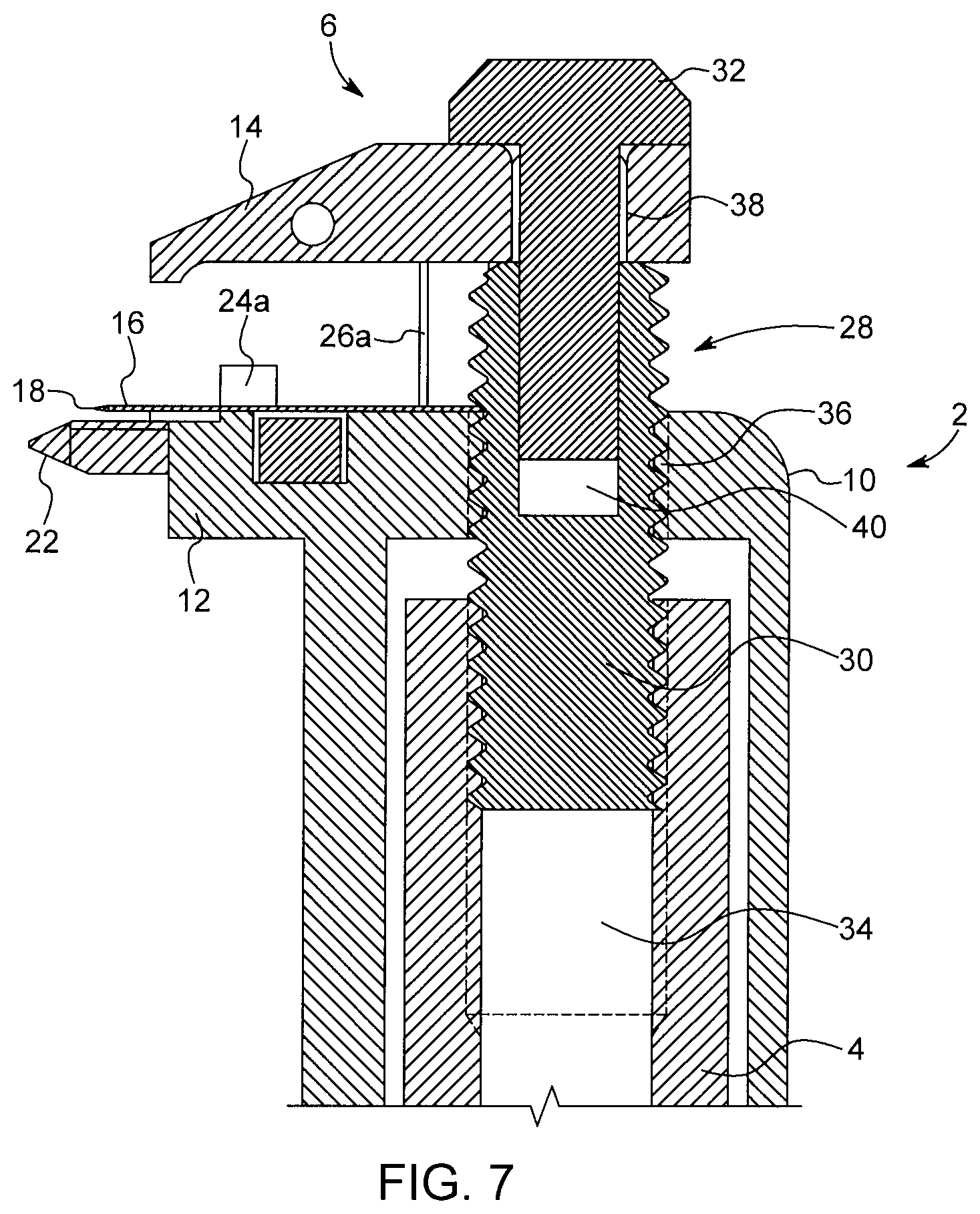 Patent US11772291 Figure 7 – Trimmer razor with cam track