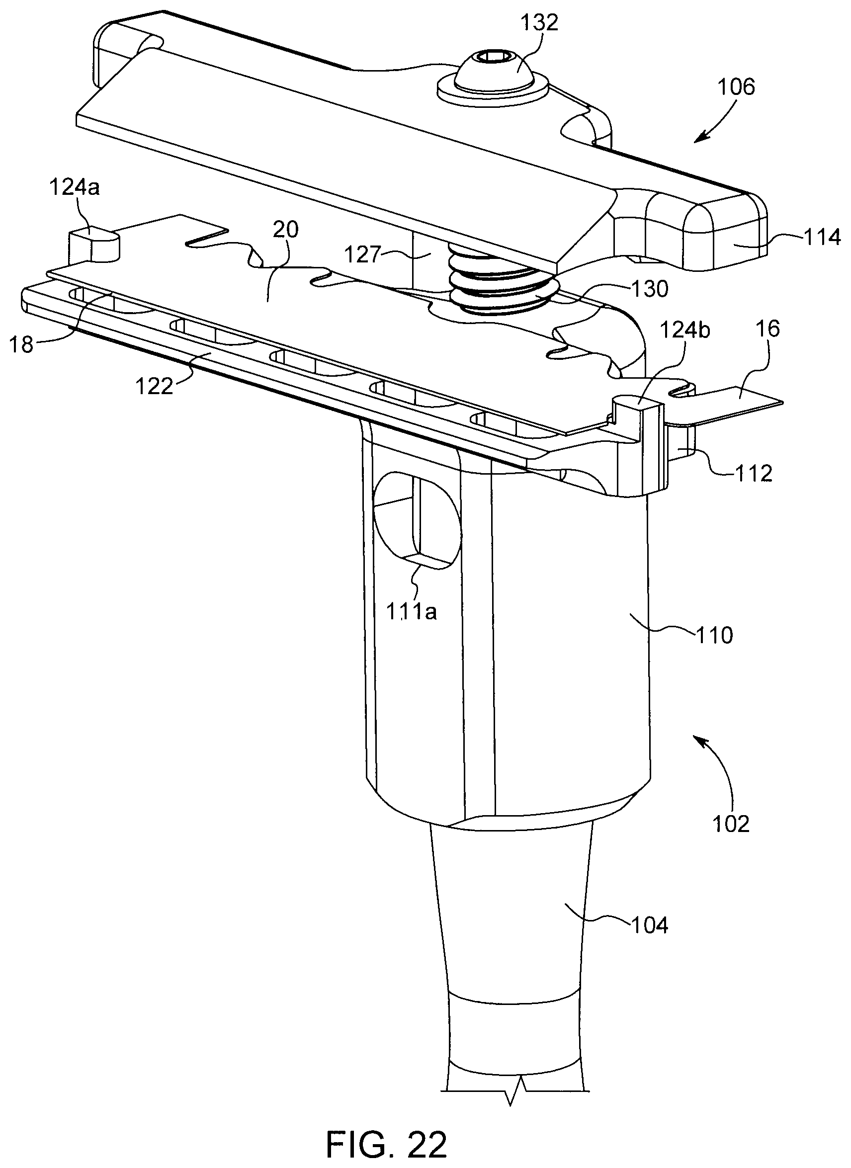 Patent US11772291 Figure 19 – Trimmer razor with cam track