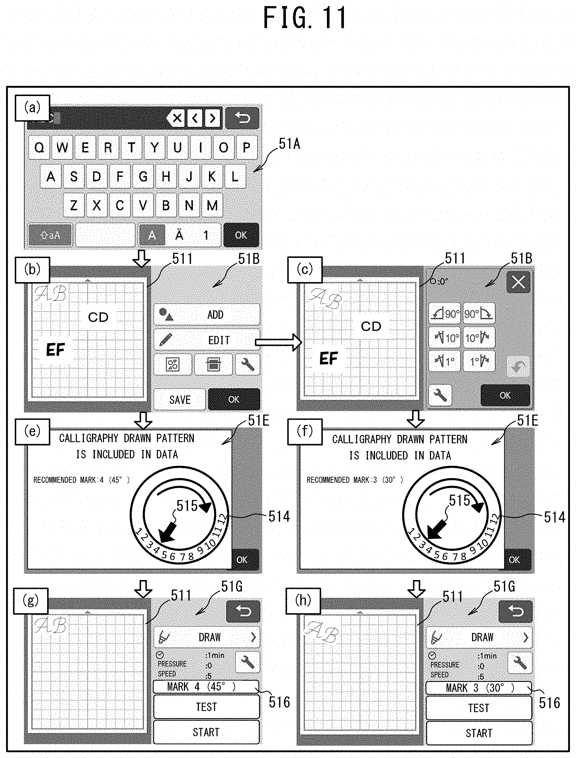 Patent US11772292 Figure 11 – Drawing device and drawing method