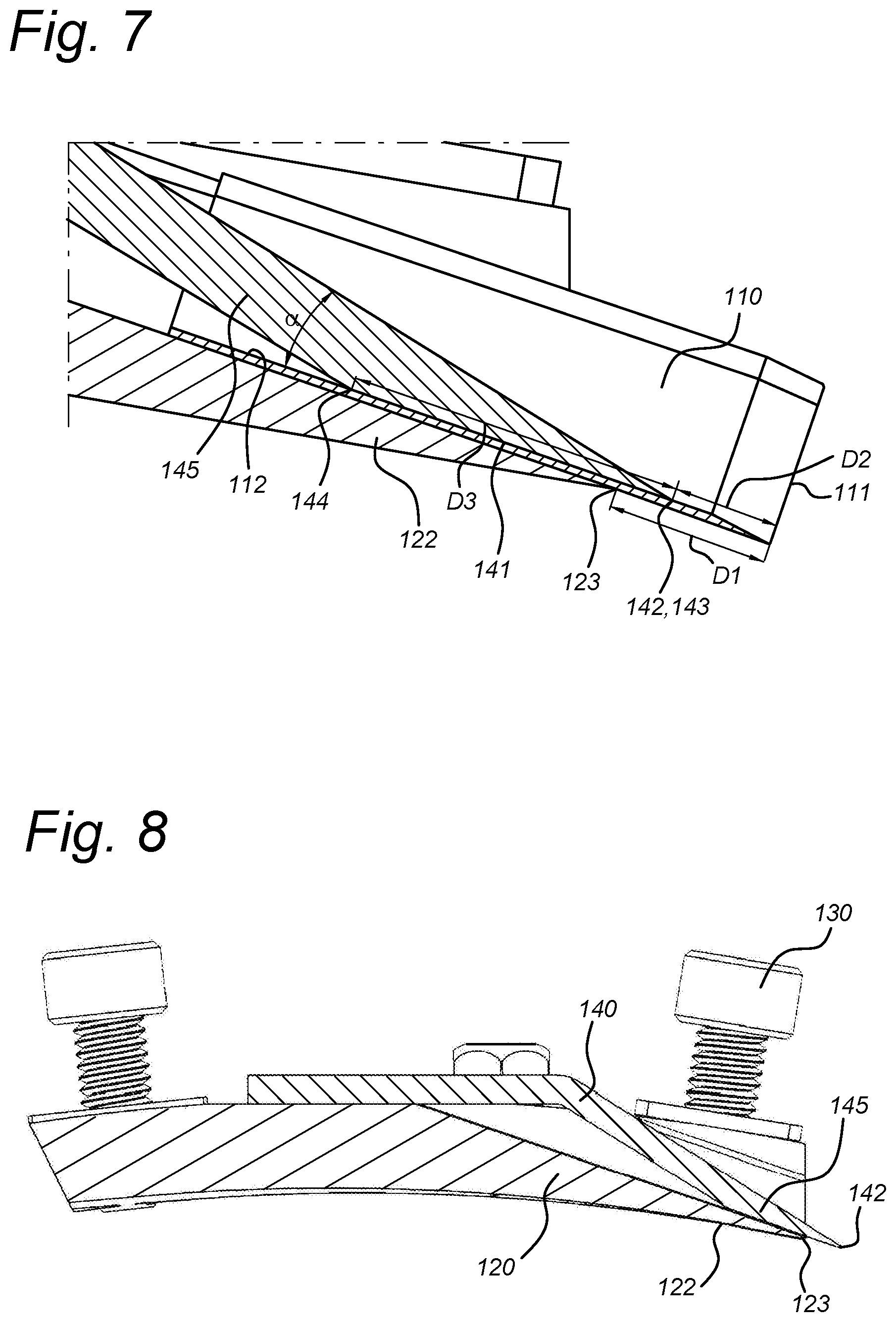 Patent US11772293 Figure 4 – Knife assembly and cutting system equipped with same