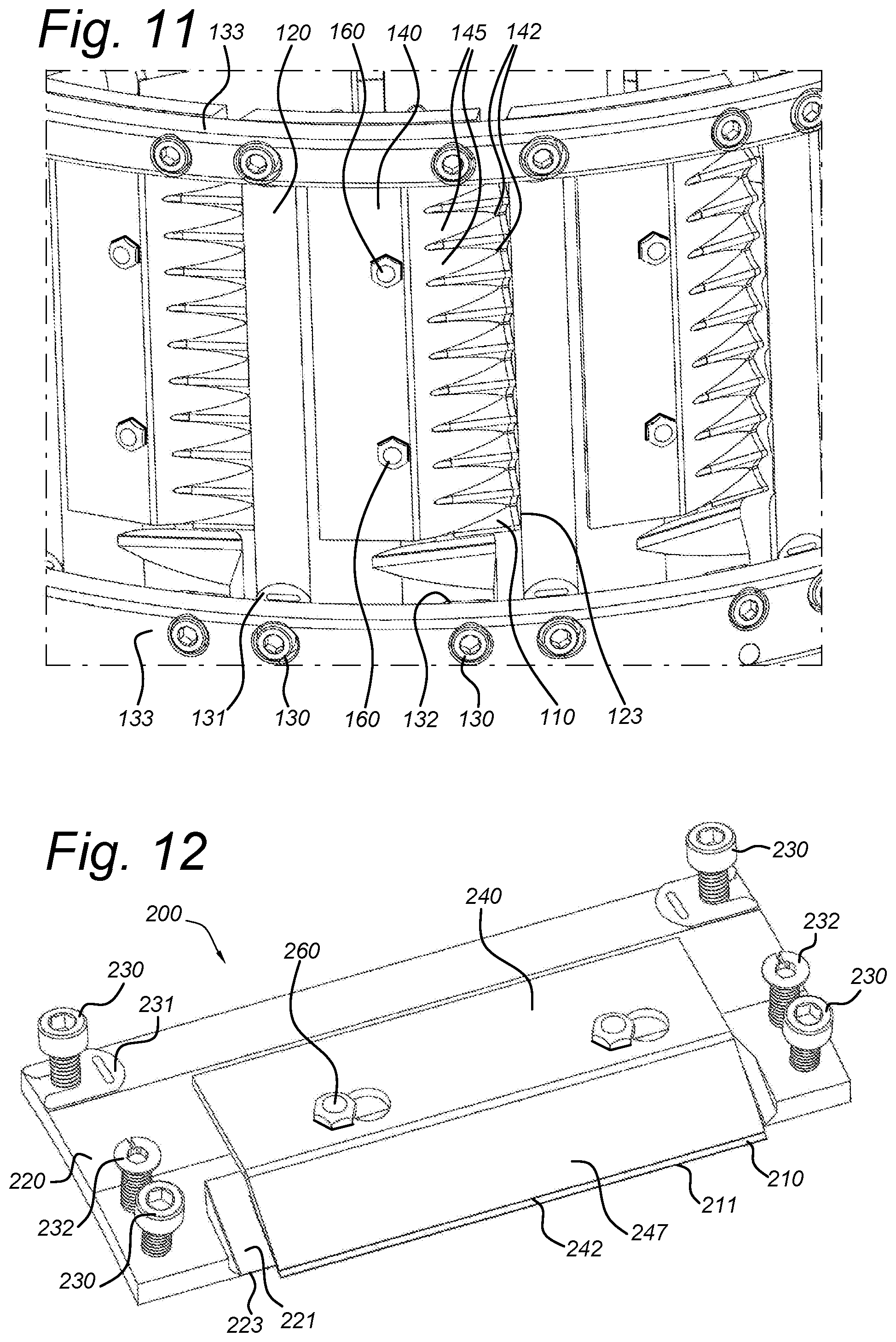 Patent US11772293 Figure 6 – Knife assembly and cutting system equipped with same