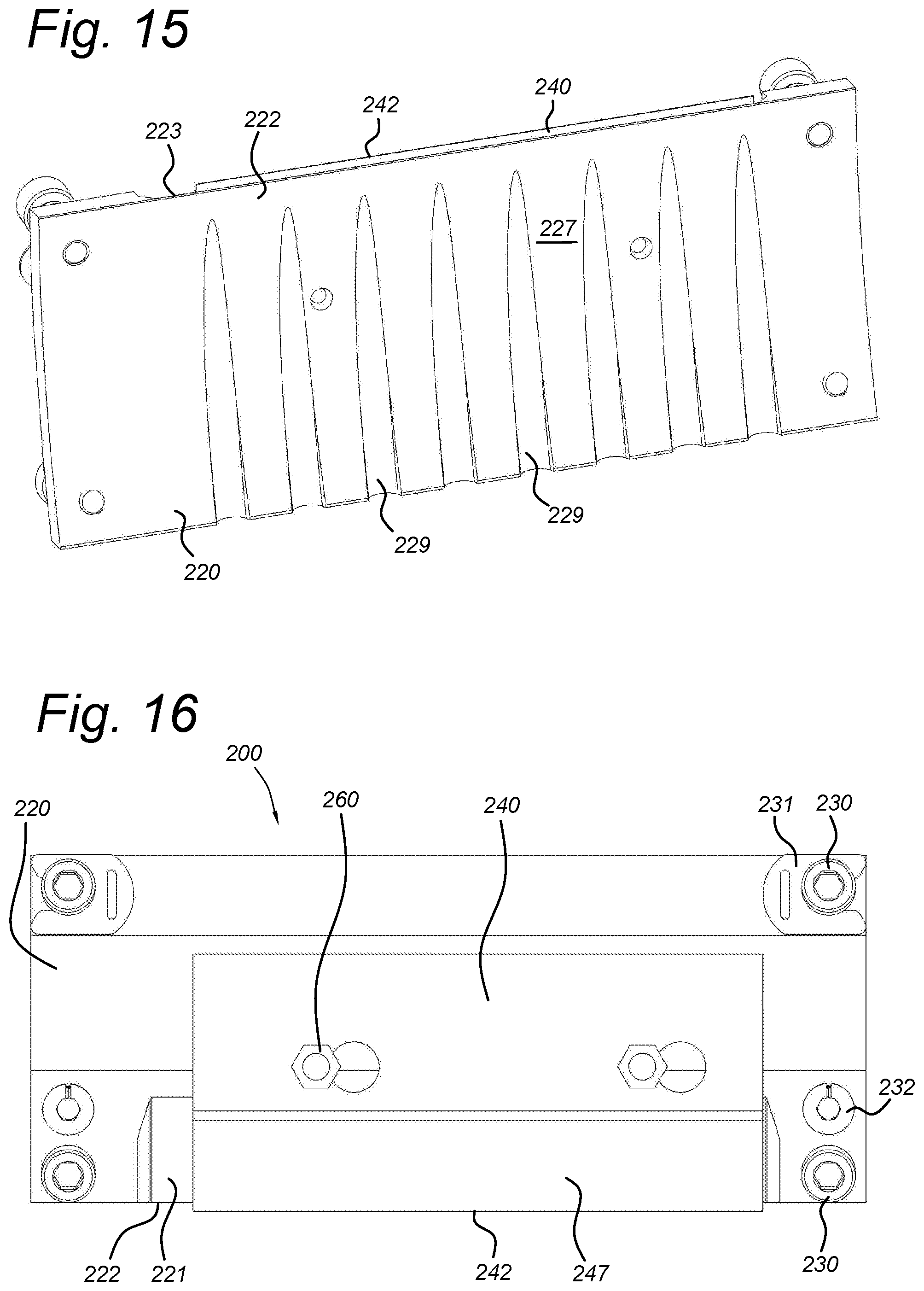 Patent US11772293 Figure 8 – Knife assembly and cutting system equipped with same