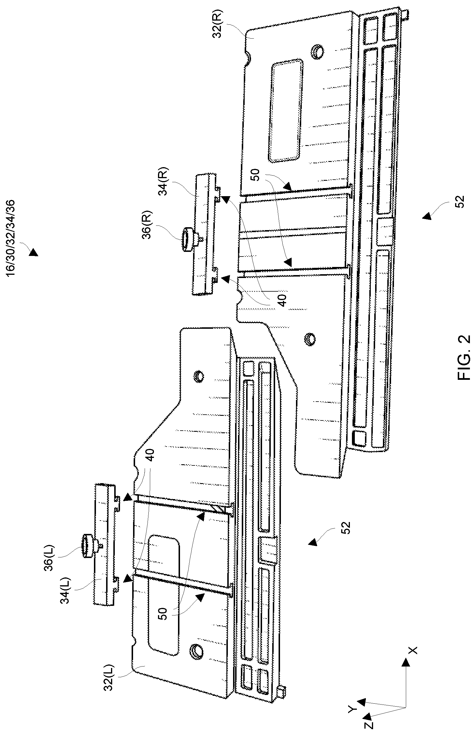 Patent US11772296 Figure 2 – Utilizing a fence assembly that provides surfaces at different angles