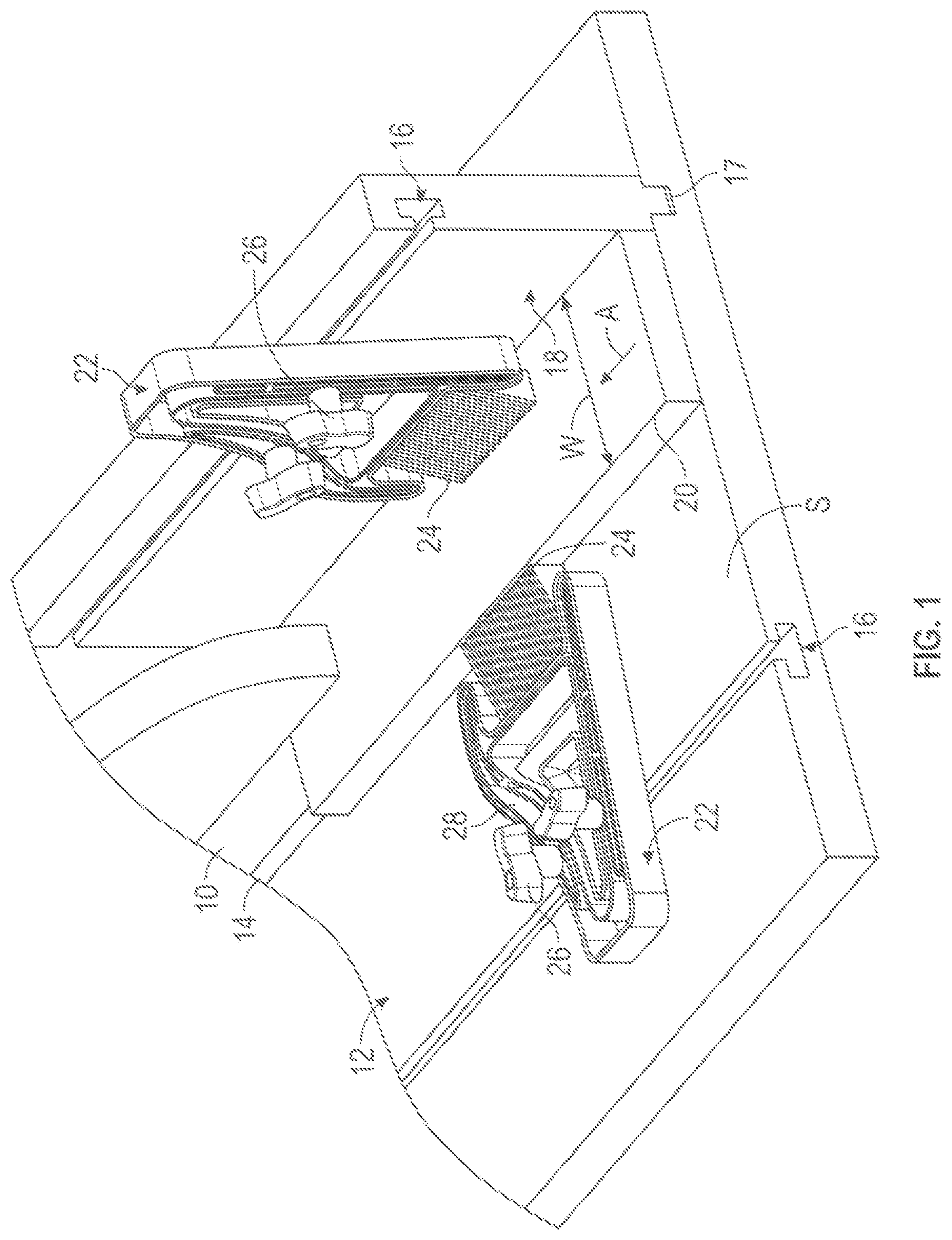 Patent US11772297 — Adjustable featherboard — Figure 1