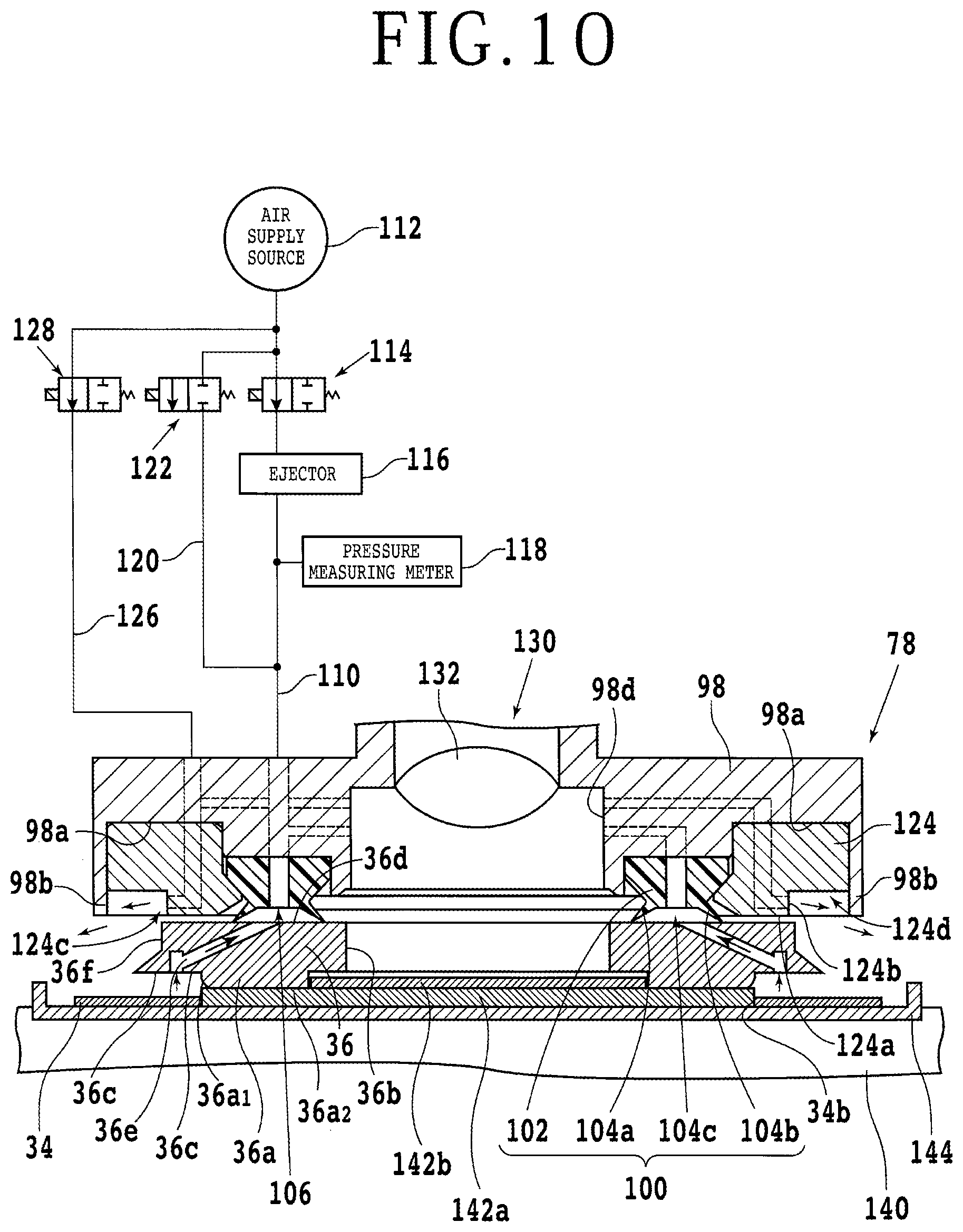Patent US11772300 Figure 10 – Blade holding jig