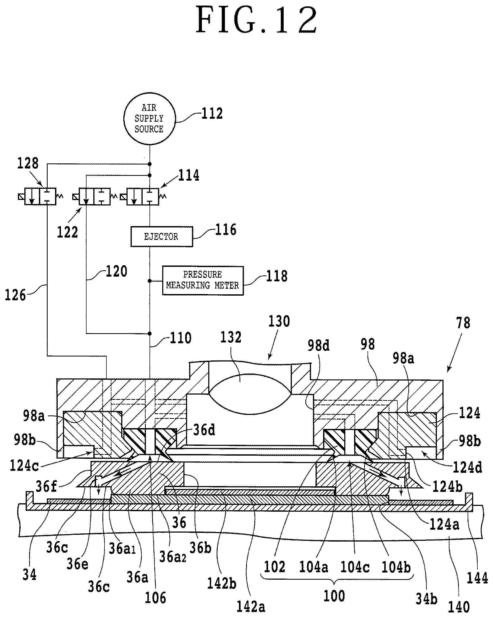 Patent US11772300 Figure 12 – Blade holding jig