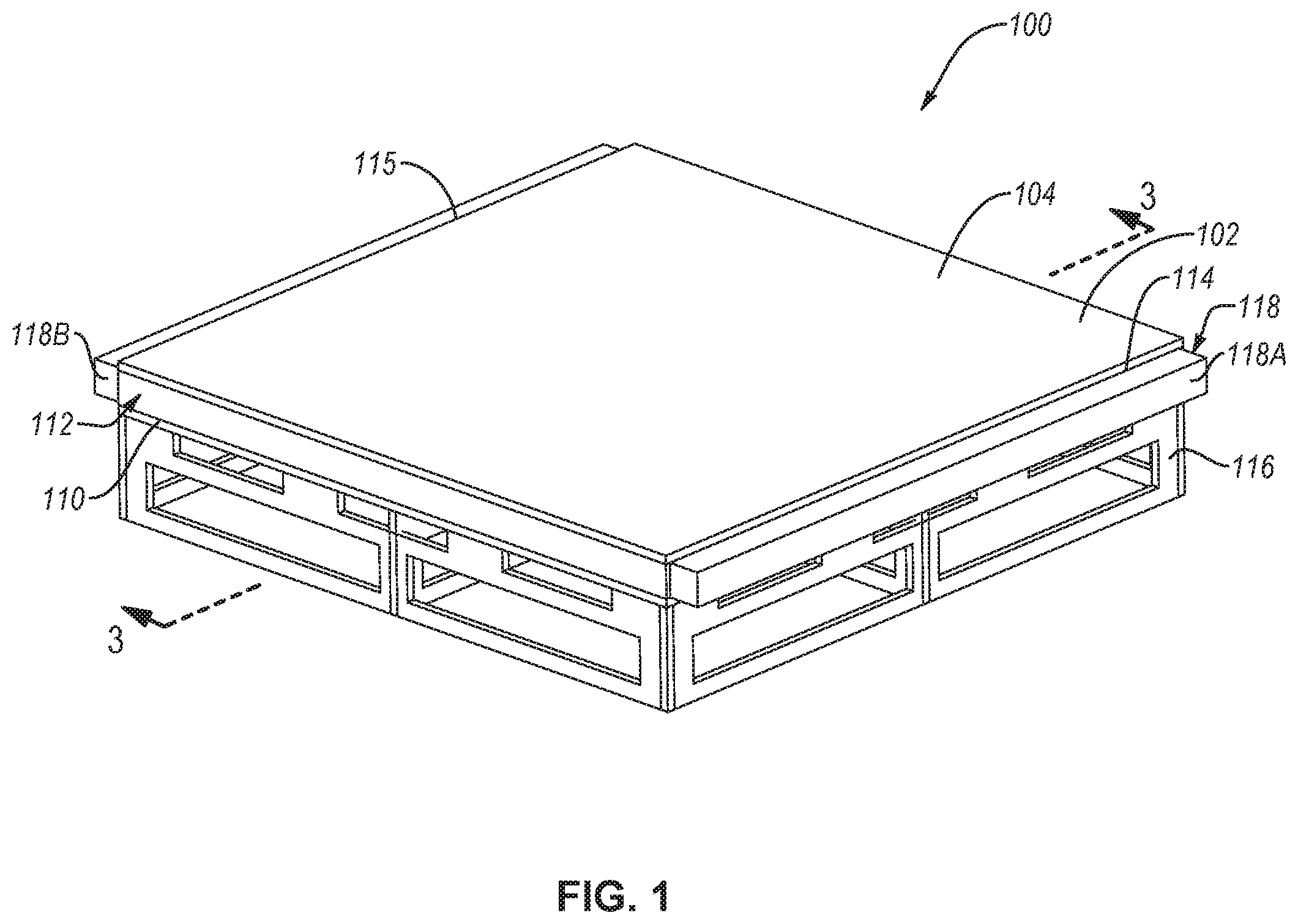Patent US11772303 Figure 1 – Tools for forming a composite part and associated methods