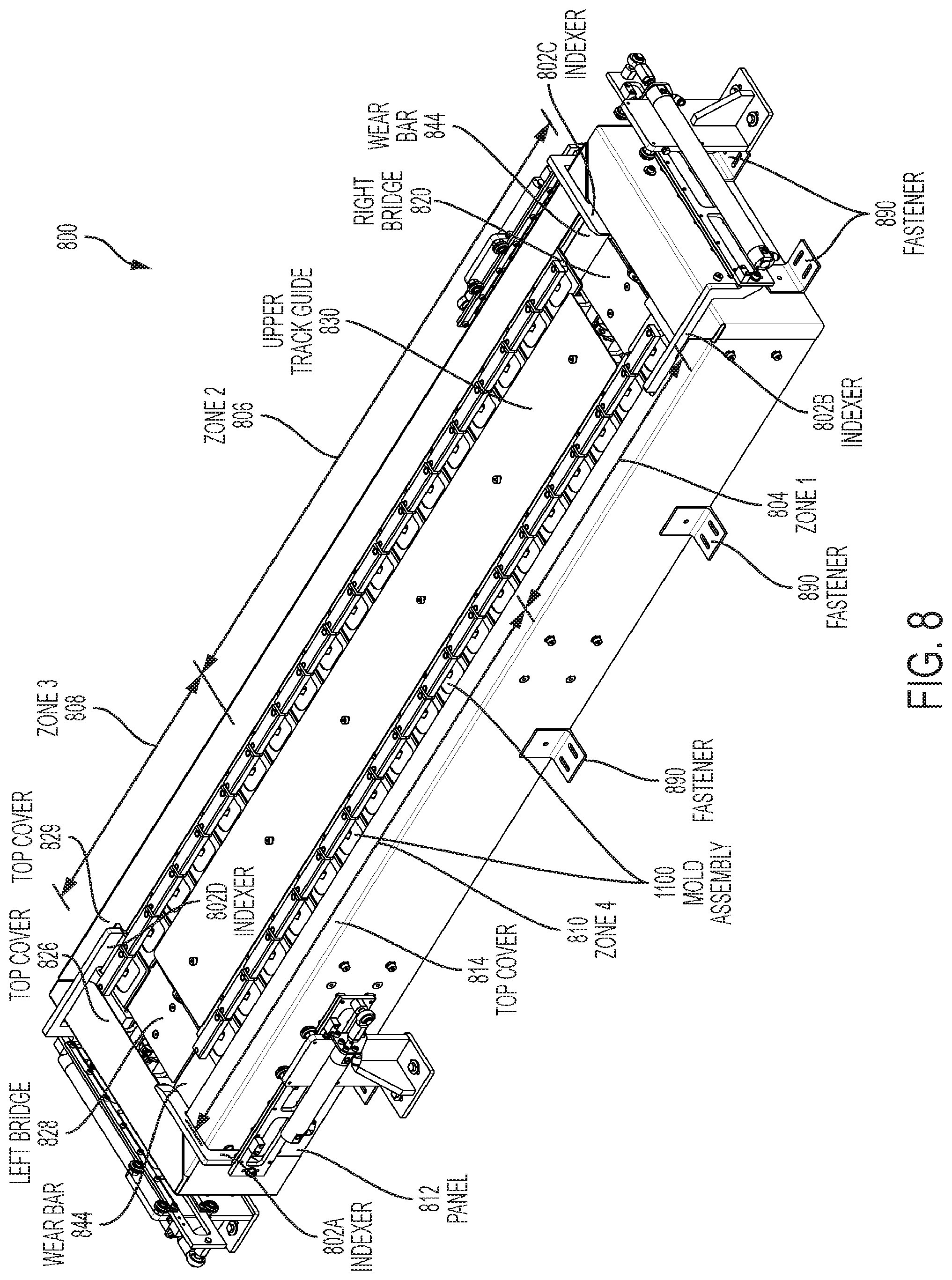 Patent US11772306 Figure 8 – Method for producing porous devices