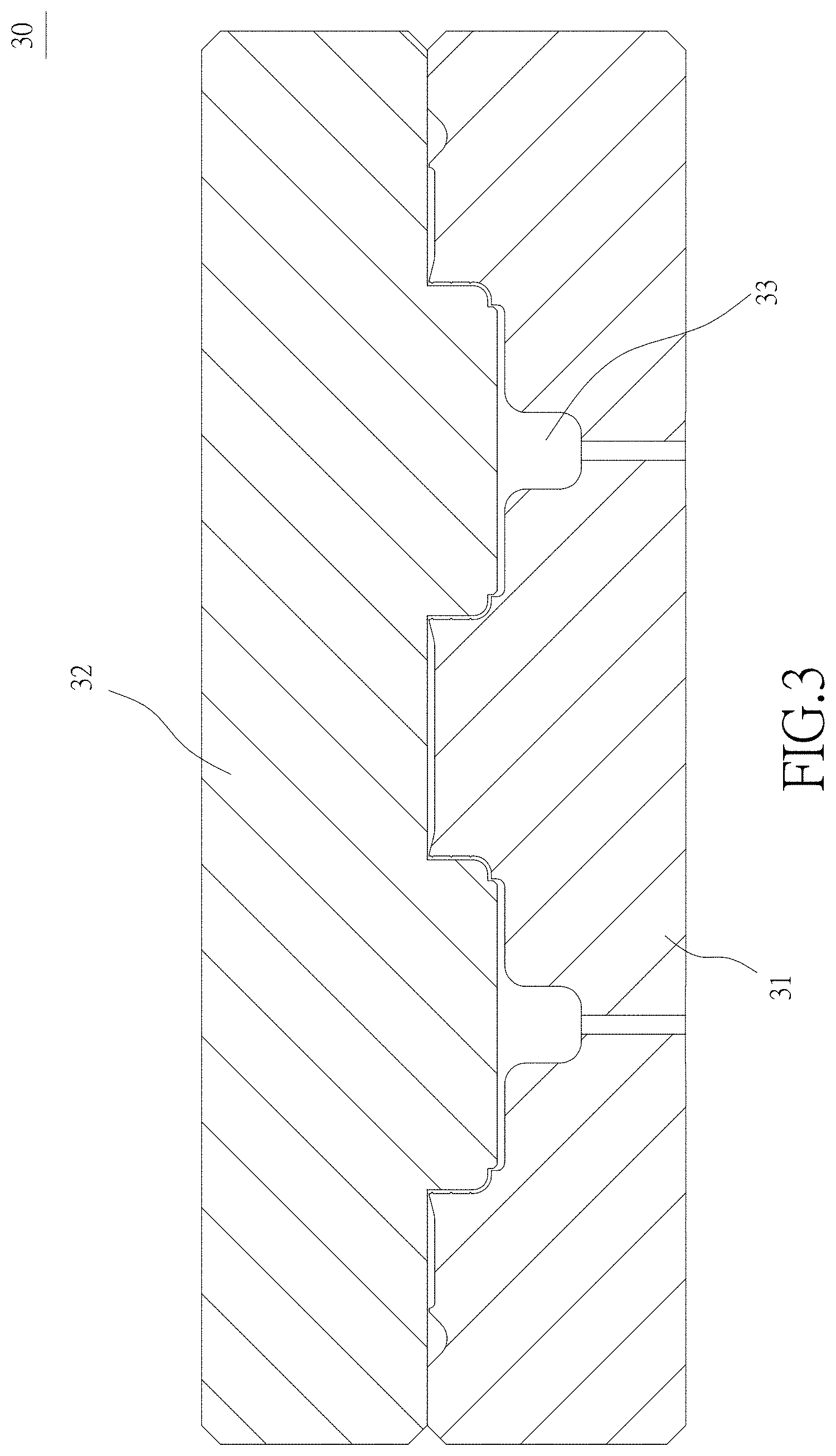 Patent US11772310 Figure 3 – Frame with an outer silicone layer and a manufacturing method of forming the silicone layer on the outer part of frame